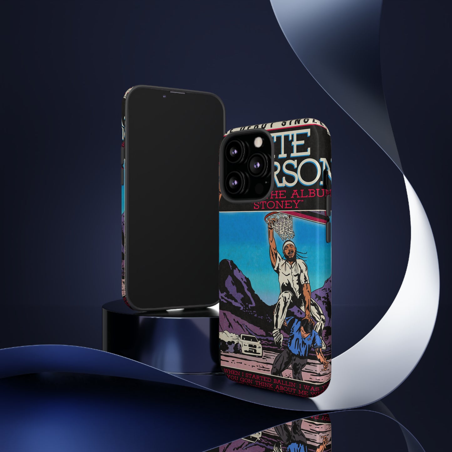 Post Malone - White Iverson - Tough Phone Cases