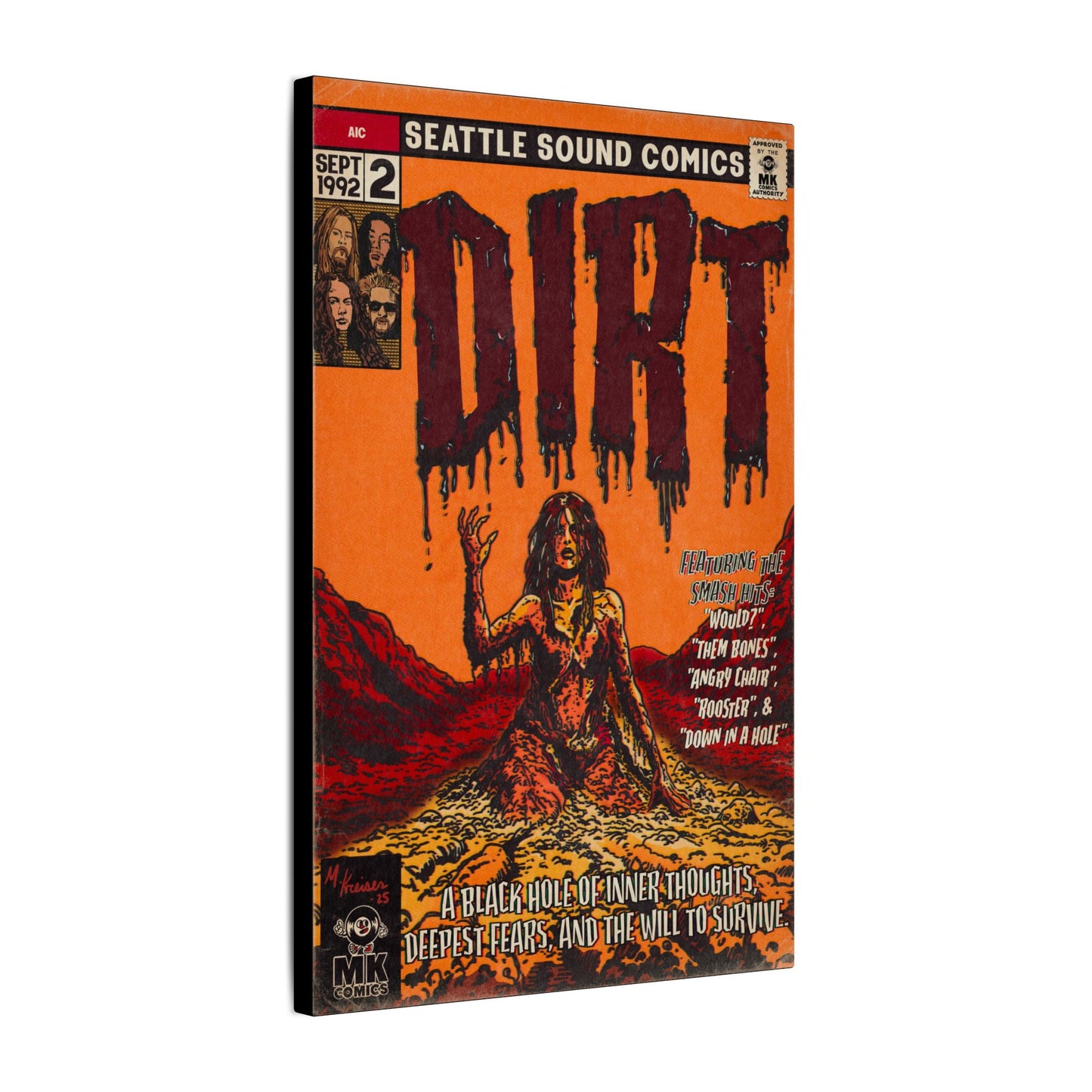 Dirt - Matte Canvas, Stretched, 0.75" (Multi-Size)