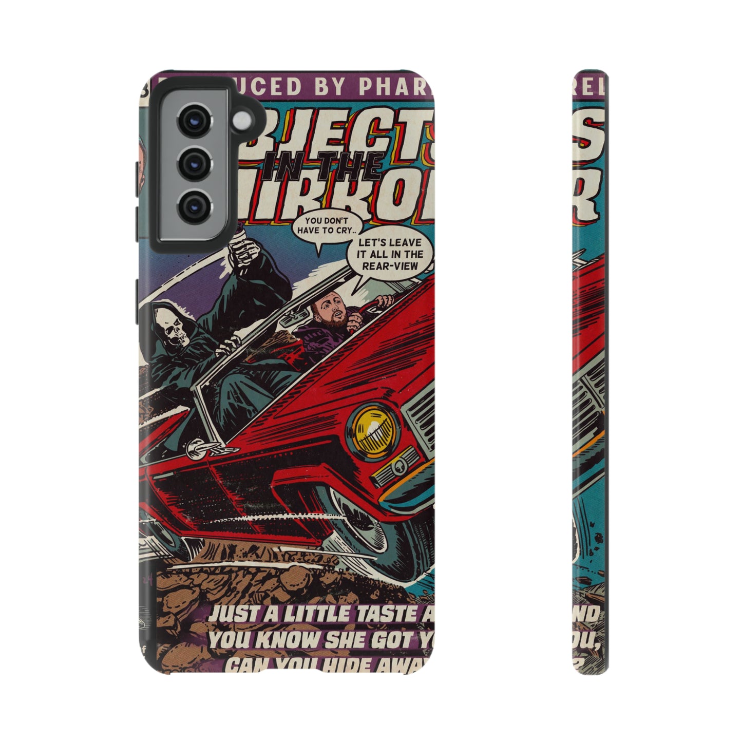 Objects in the Mirror - Tough Phone Cases