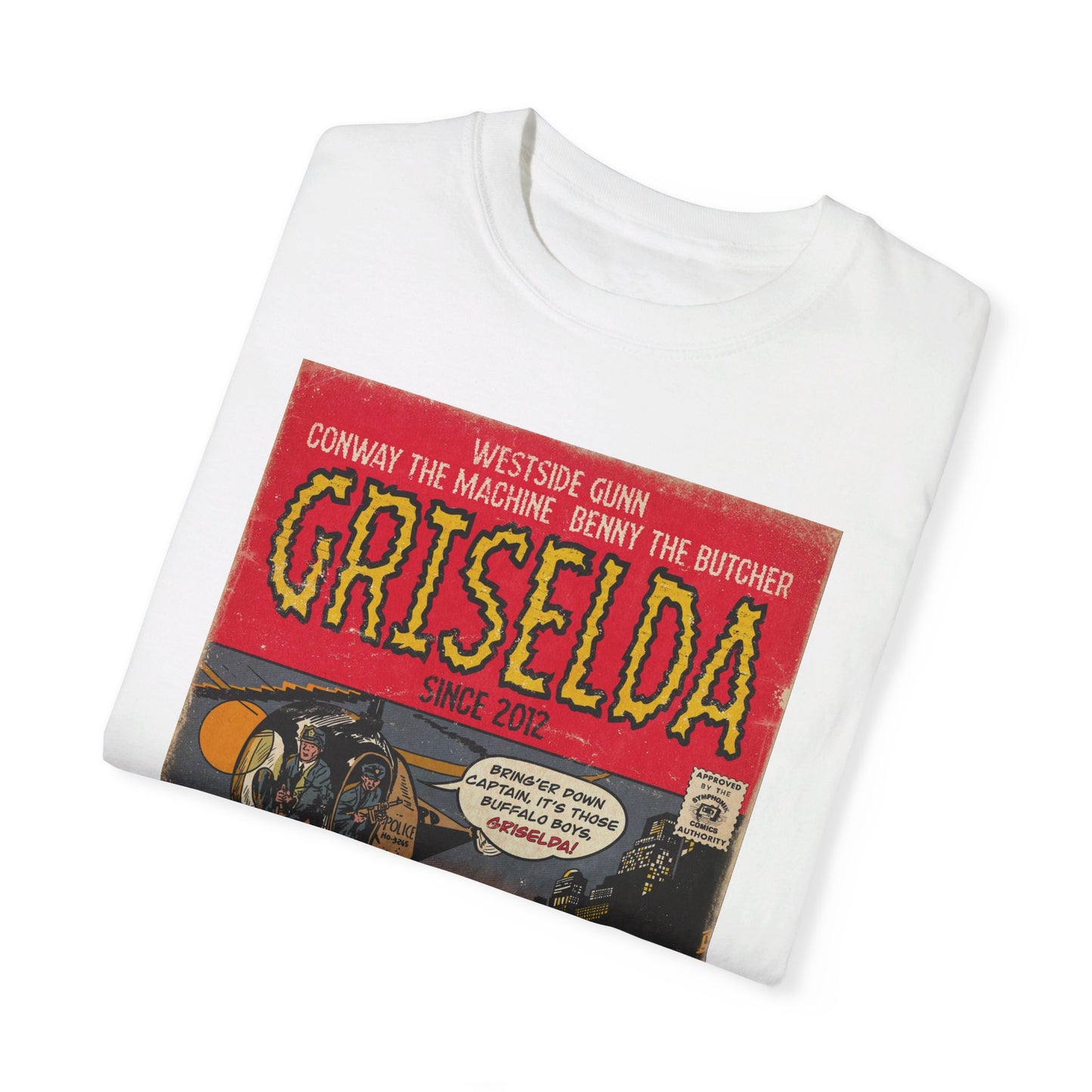 Griselda - Comic Book Art - Unisex Garment-Dyed T-shirt
