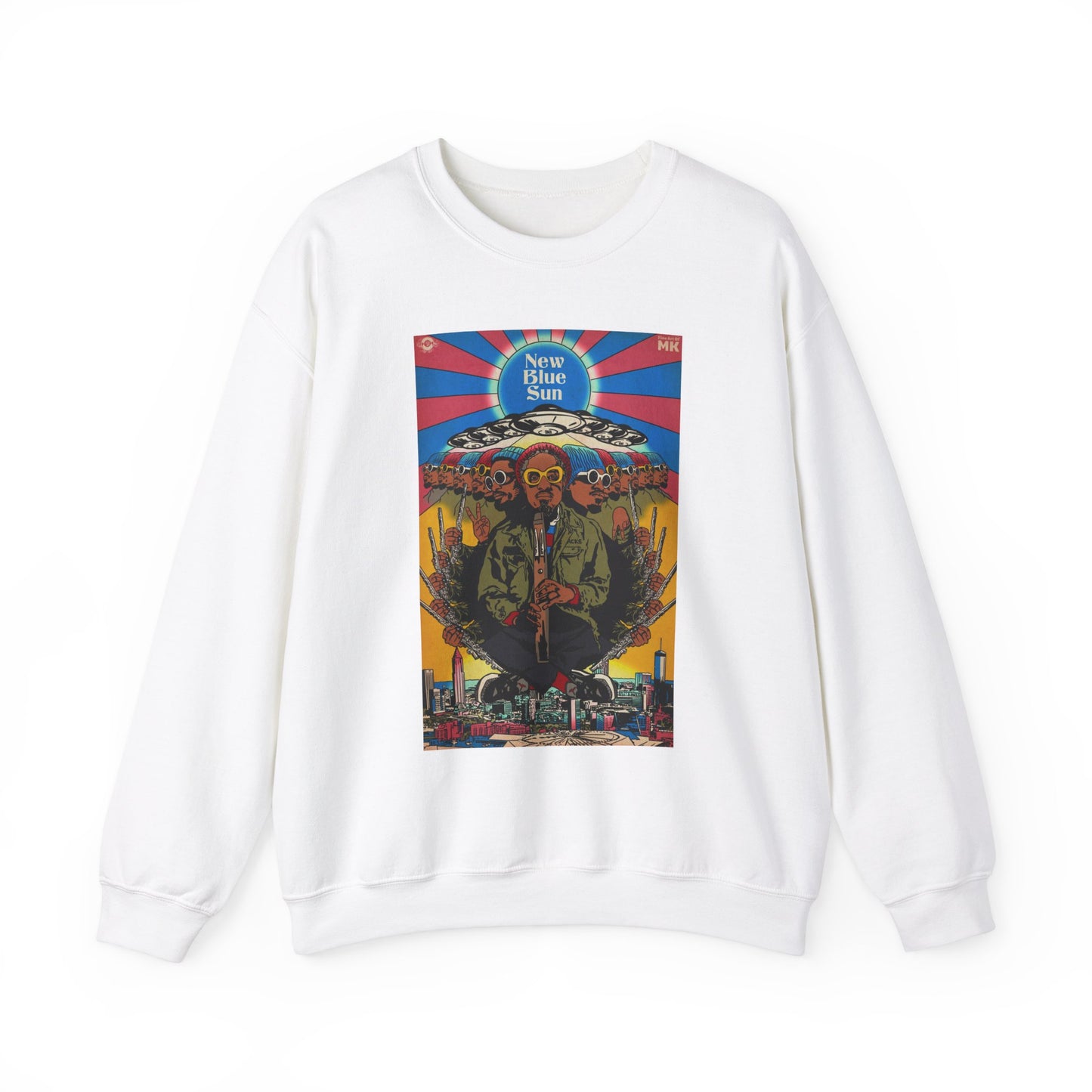 Andre 3000 - New Blue Sun - Unisex Heavy Blend™ Crewneck Sweatshirt