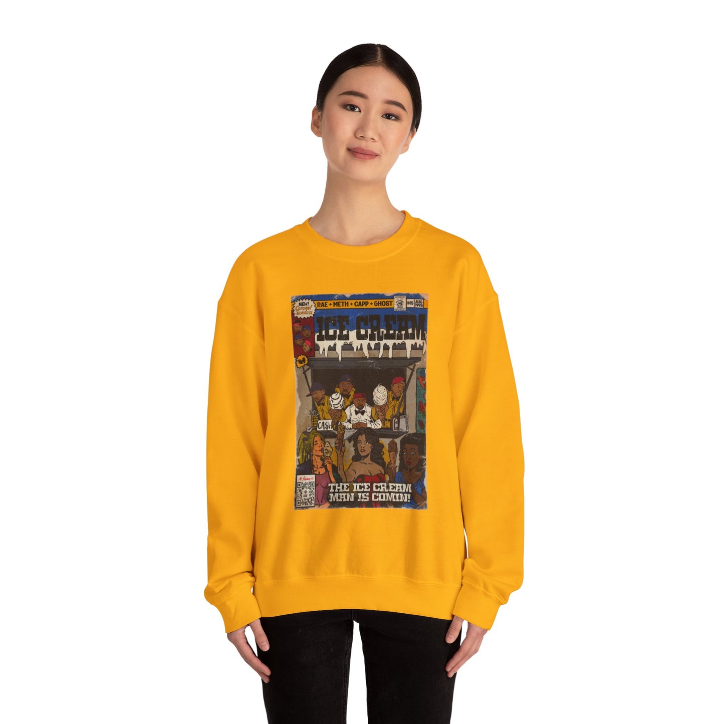 Raekwon- Ice Cream - Unisex Heavy Blend™ Crewneck Sweatshirt