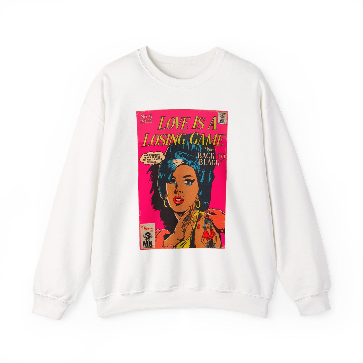 Love Is A Losing Game - Unisex Heavy Blend™ Crewneck Sweatshirt