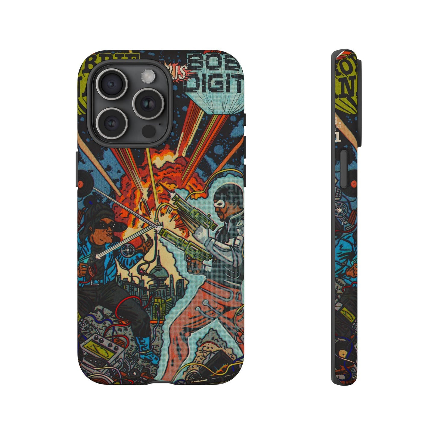 Analog vs. Digital - Tough Phone Cases