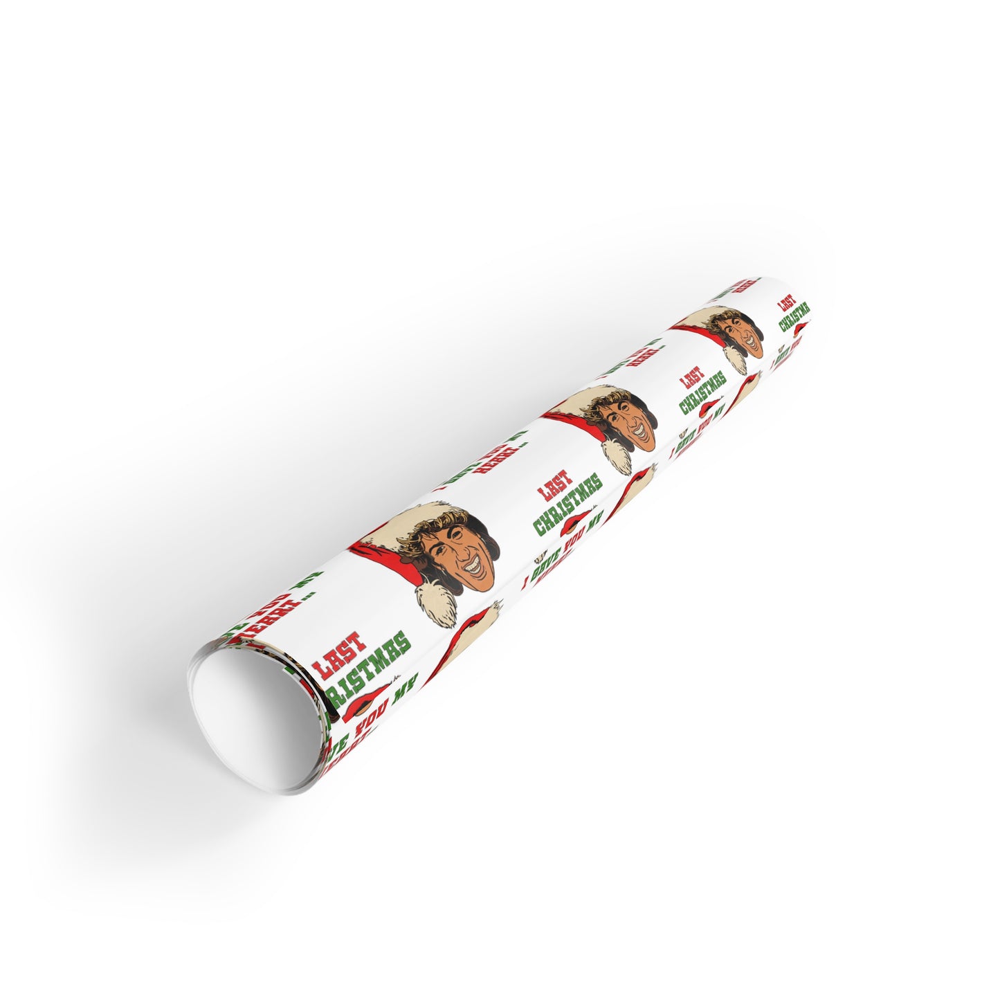 WHAM - Last Christmas- George Michael- Gift Wrapping Paper Rolls, 1pc