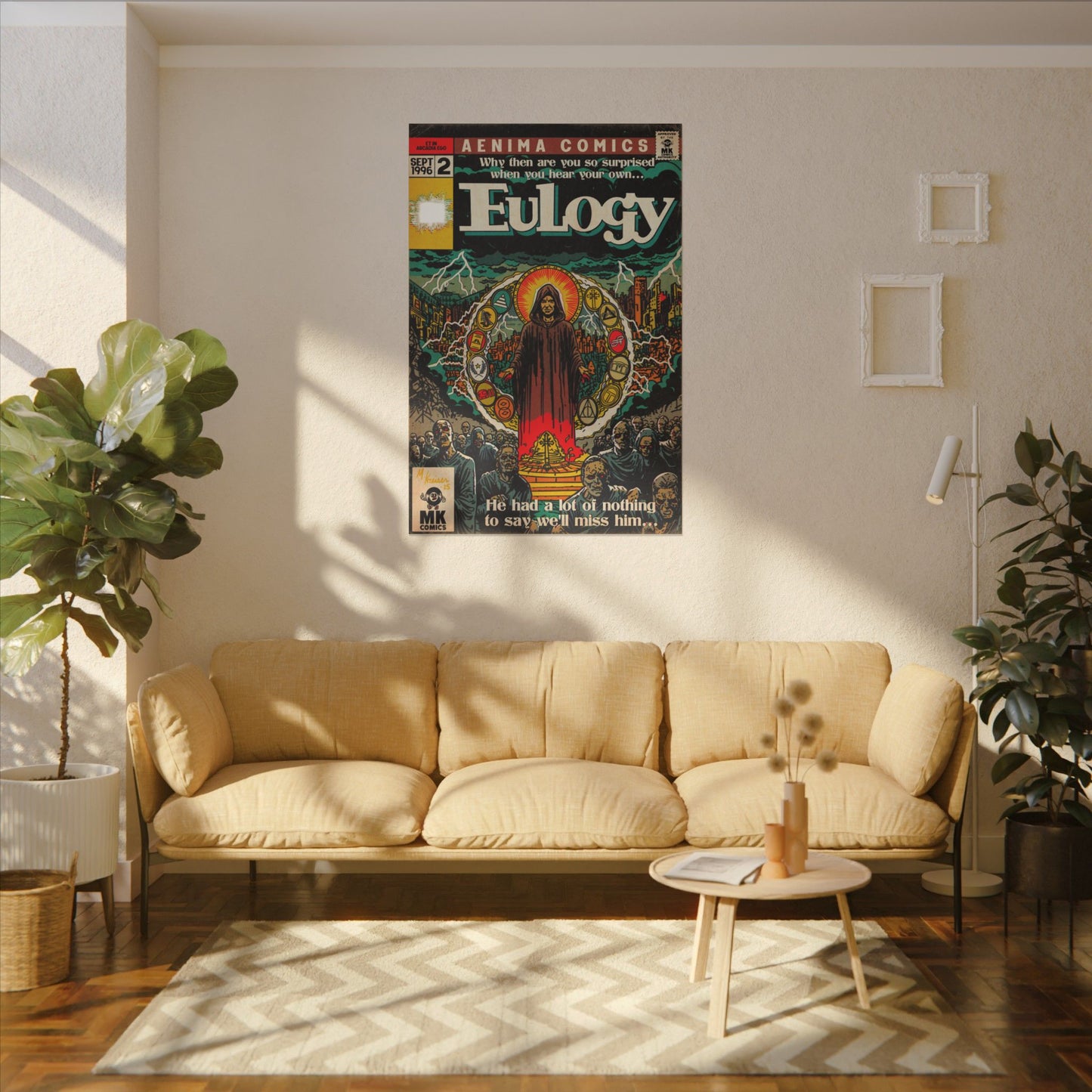 Eulogy - Matte Canvas, Stretched, 0.75" (Multi-Size)