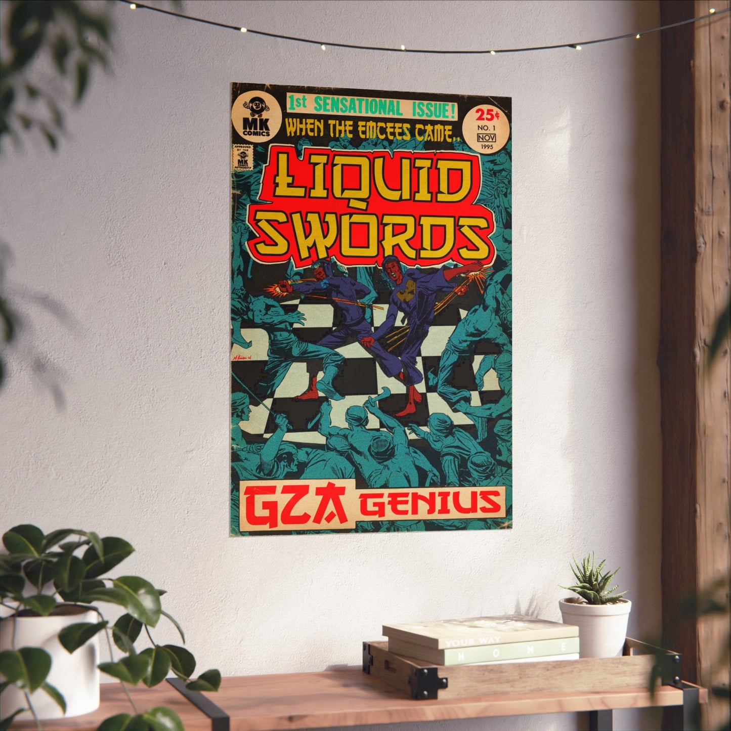 Liquid Swords - Vertical Matte Poster