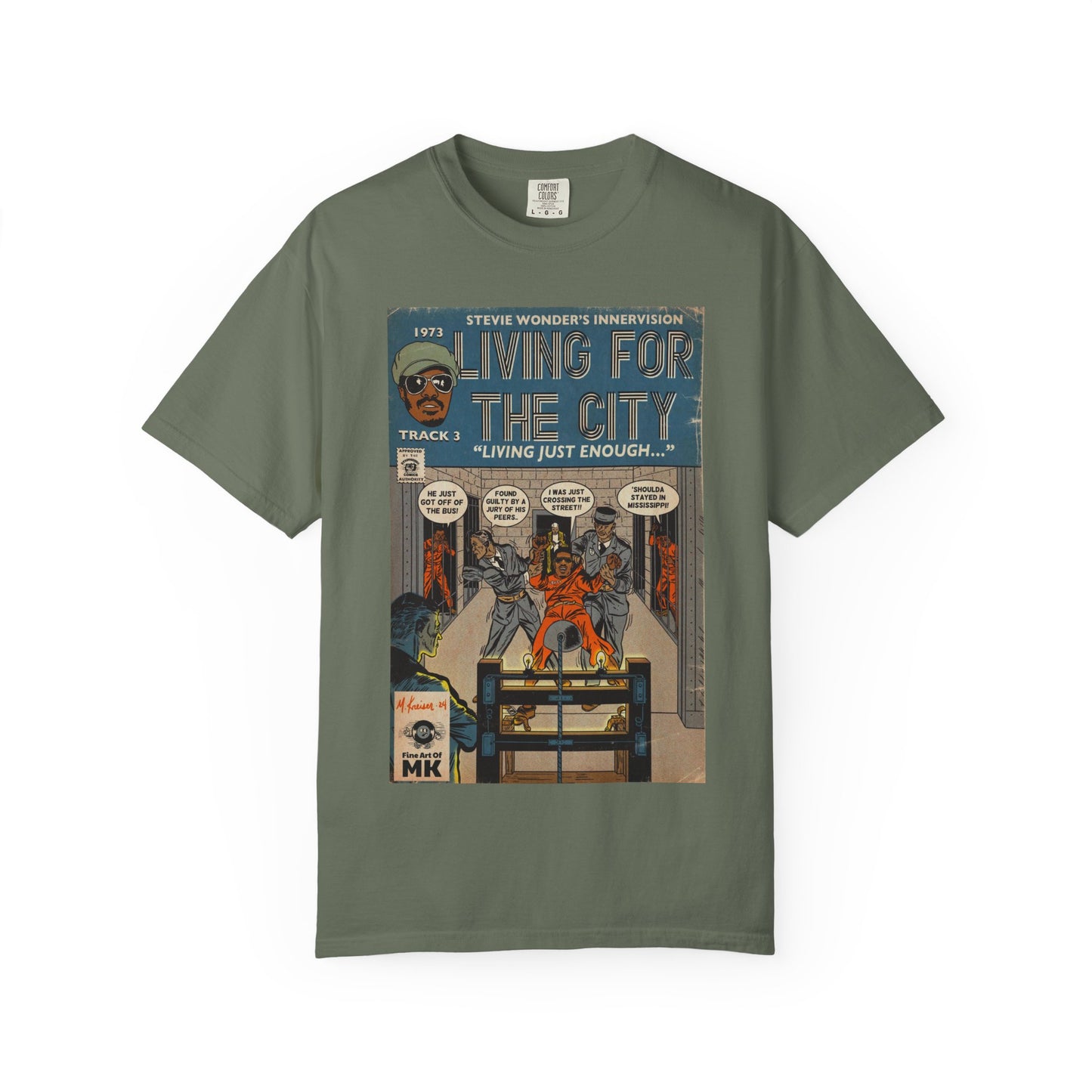 Living For The City - Unisex Comfort Colors T-shirt