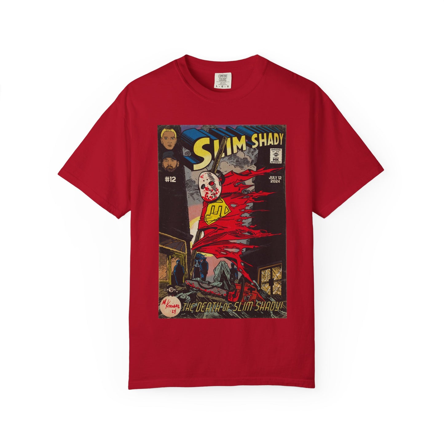 Eminem - Death of Slim Shady - Unisex Comfort Colors T-shirt