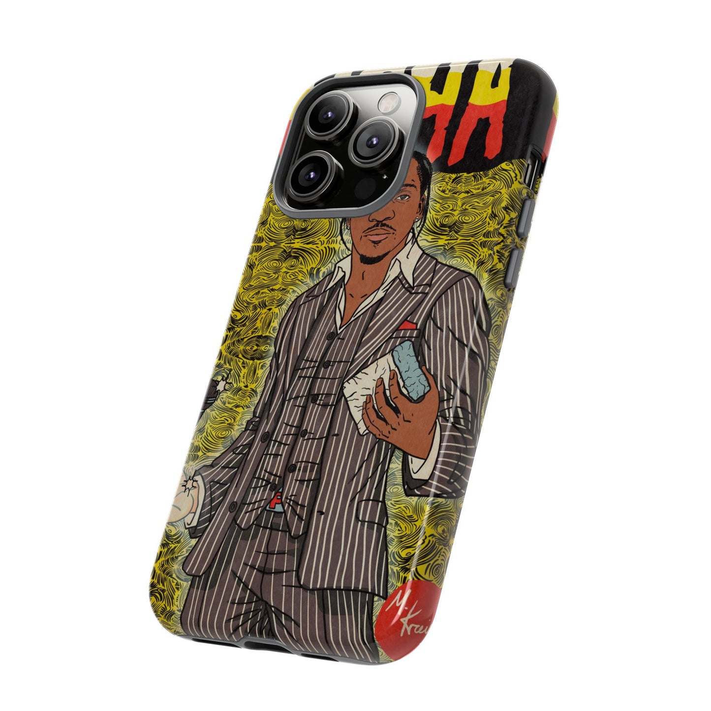 Pusha T - Comic Book Art - Tough Phone Cases