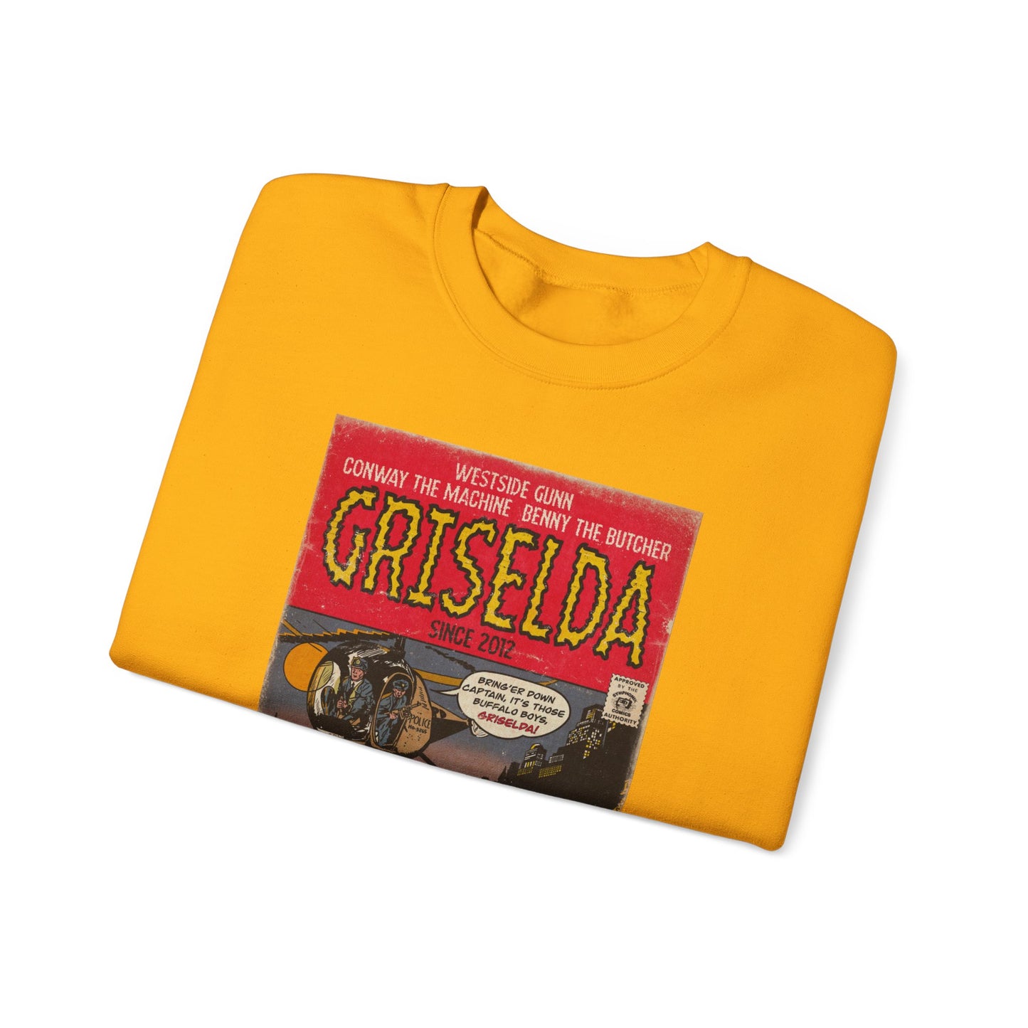 Griselda - Comic Book Art - Unisex Heavy Blend™ Crewneck Sweatshirt