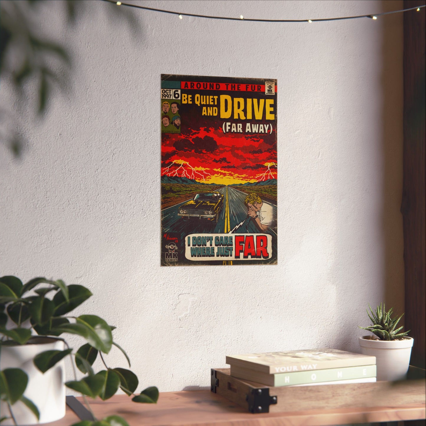 Be Quiet and Drive - Matte Vertical Posters