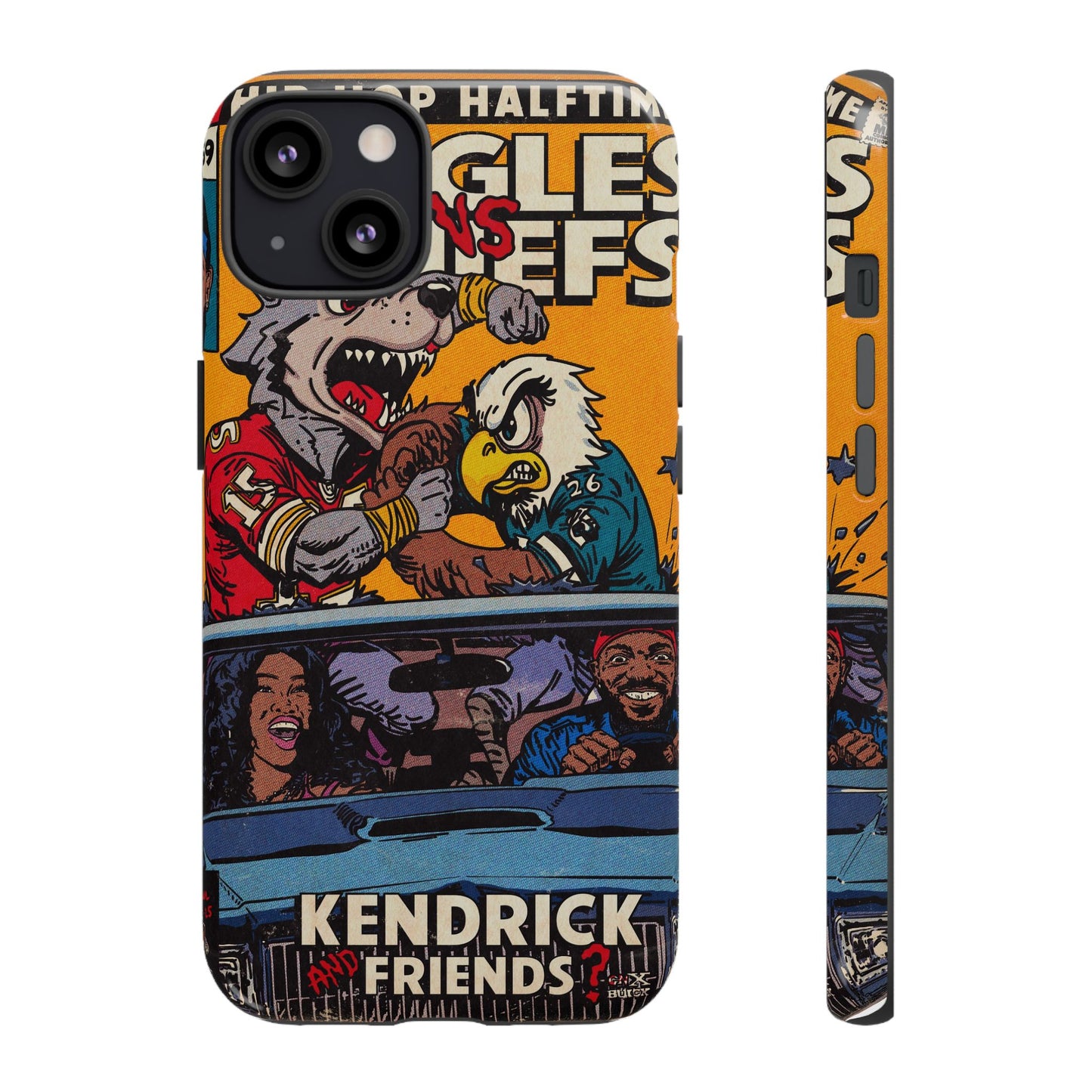 Kendrick & SZA - 2025 Halftime - Eagles vs Chiefs - Tough Phone Cases