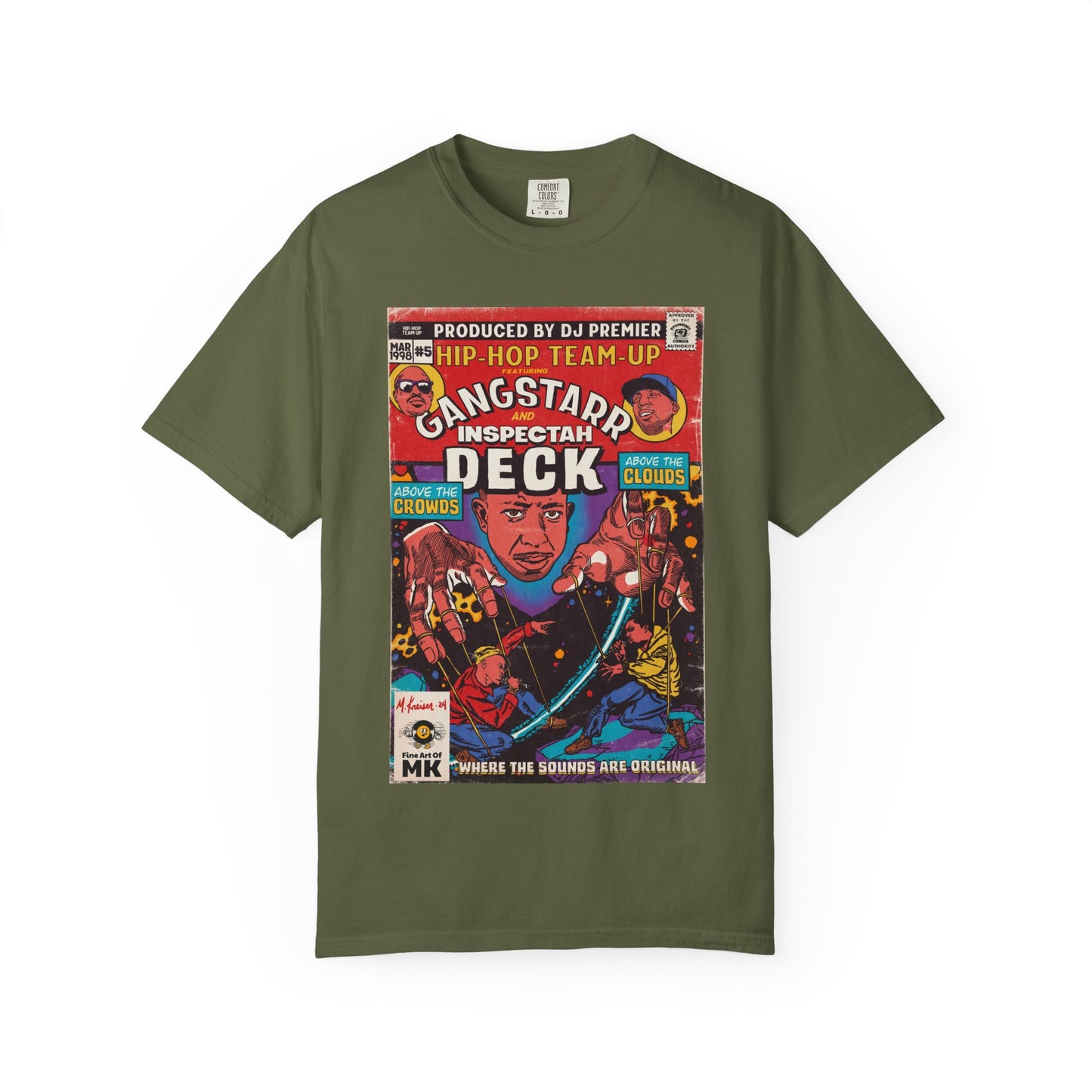 Above The Clouds - Unisex Comfort Colors T-shirt