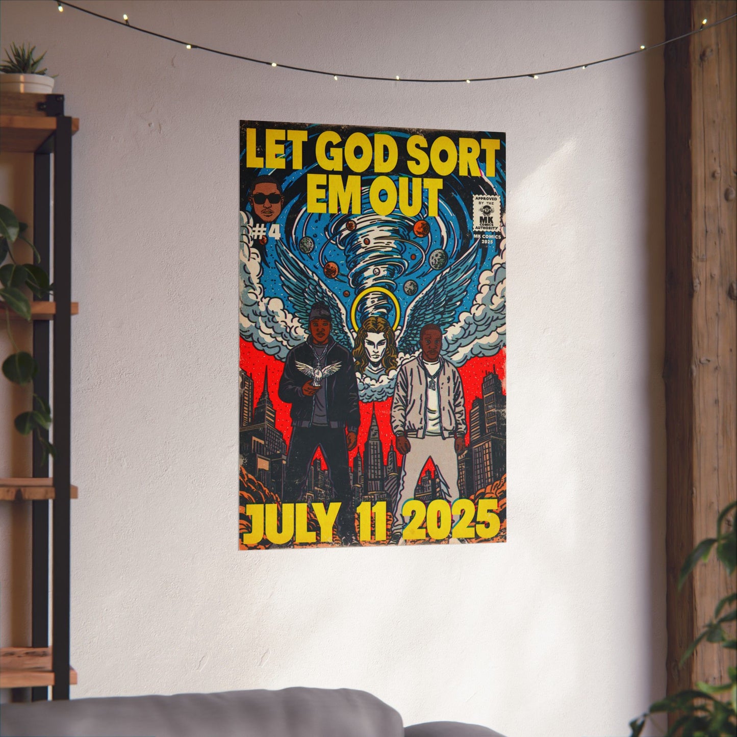 Let God Sort Em Out - Matte Vertical Posters