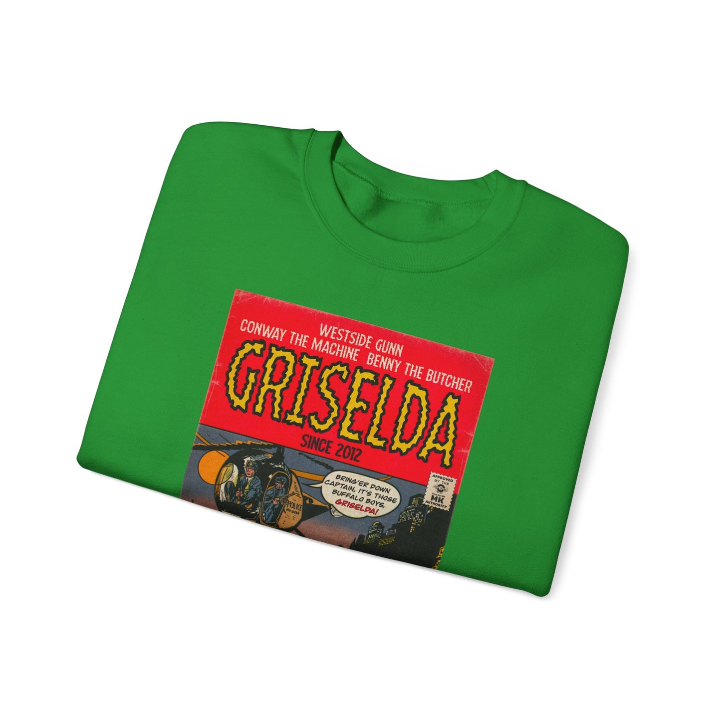 Griselda - Comic Book Art - Unisex Heavy Blend™ Crewneck Sweatshirt