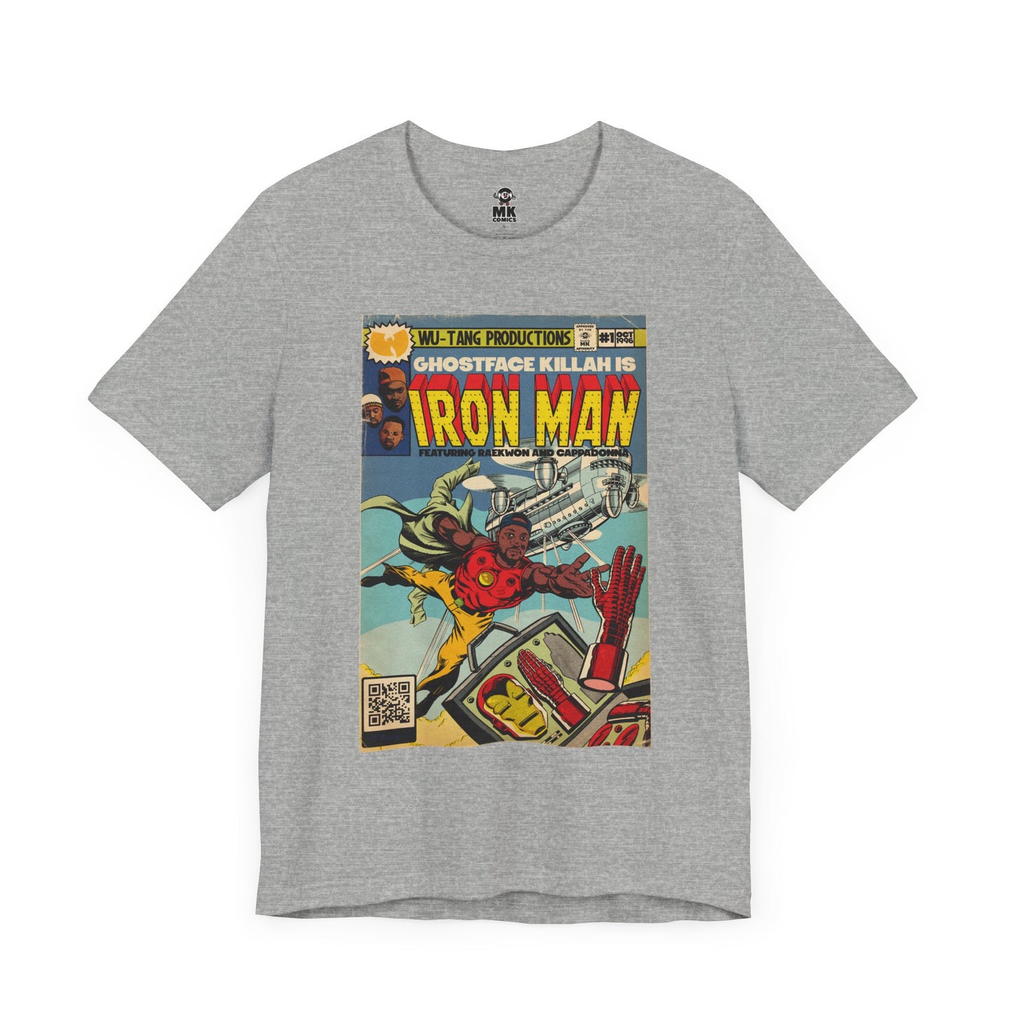 Ghostface - Iron Man - Unisex Jersey Short Sleeve Tee