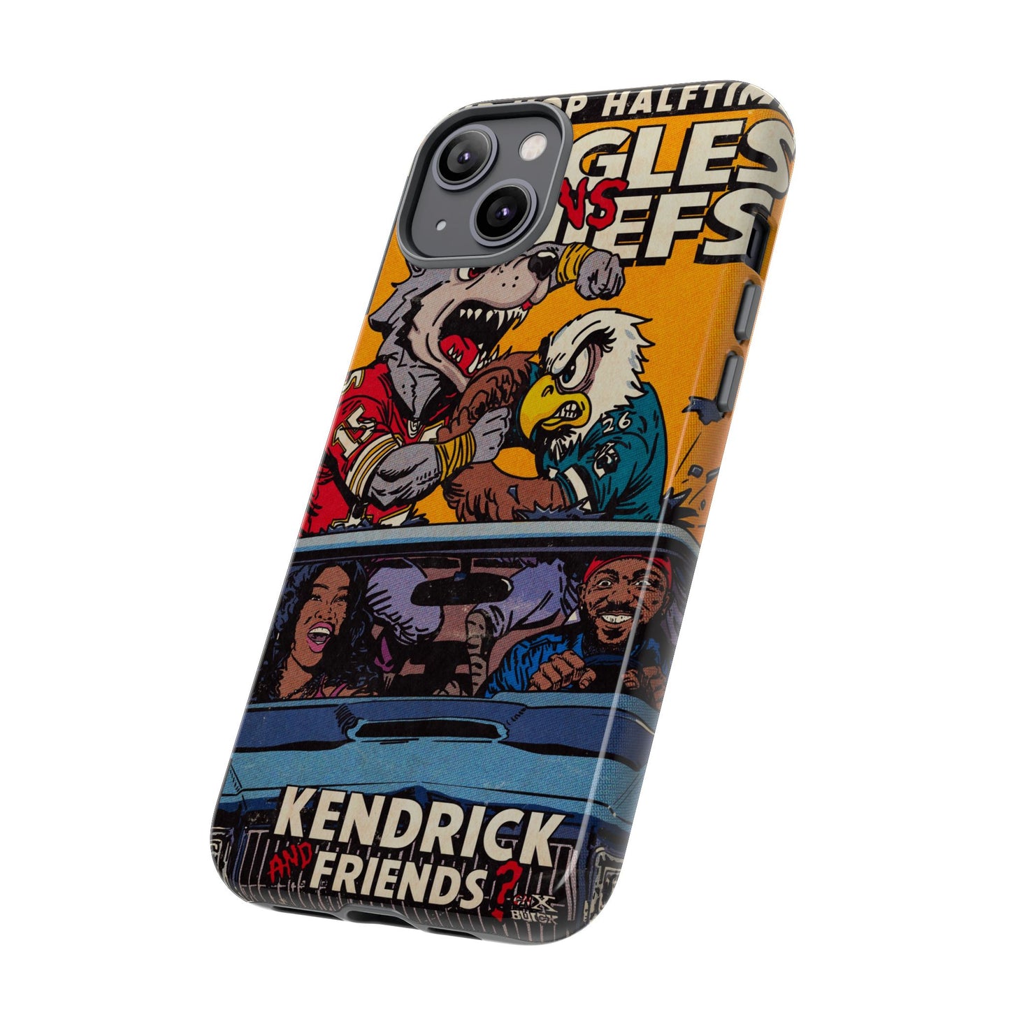 Kendrick & SZA - 2025 Halftime - Eagles vs Chiefs - Tough Phone Cases