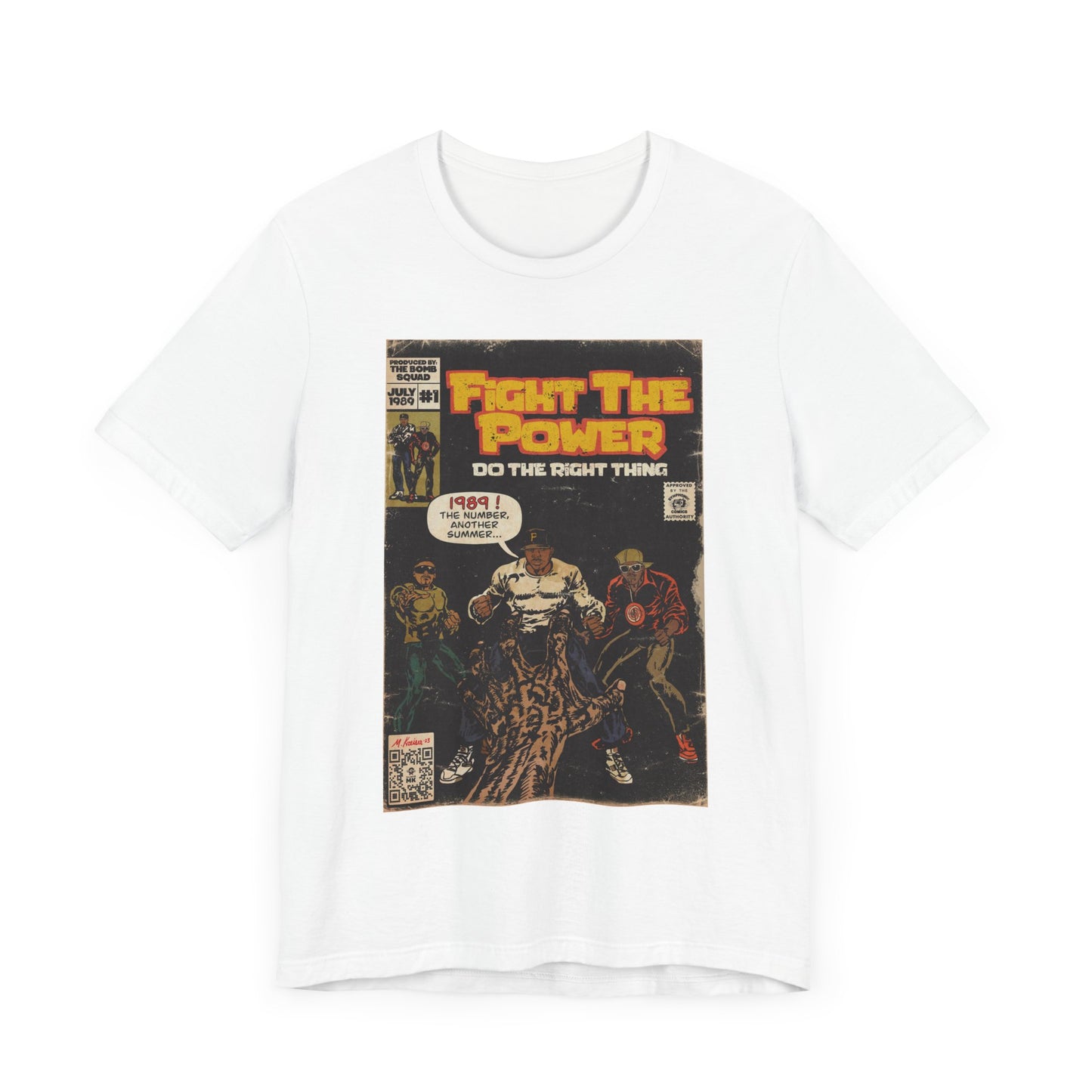 Fight The Power - Unisex Jersey Short Sleeve Tee