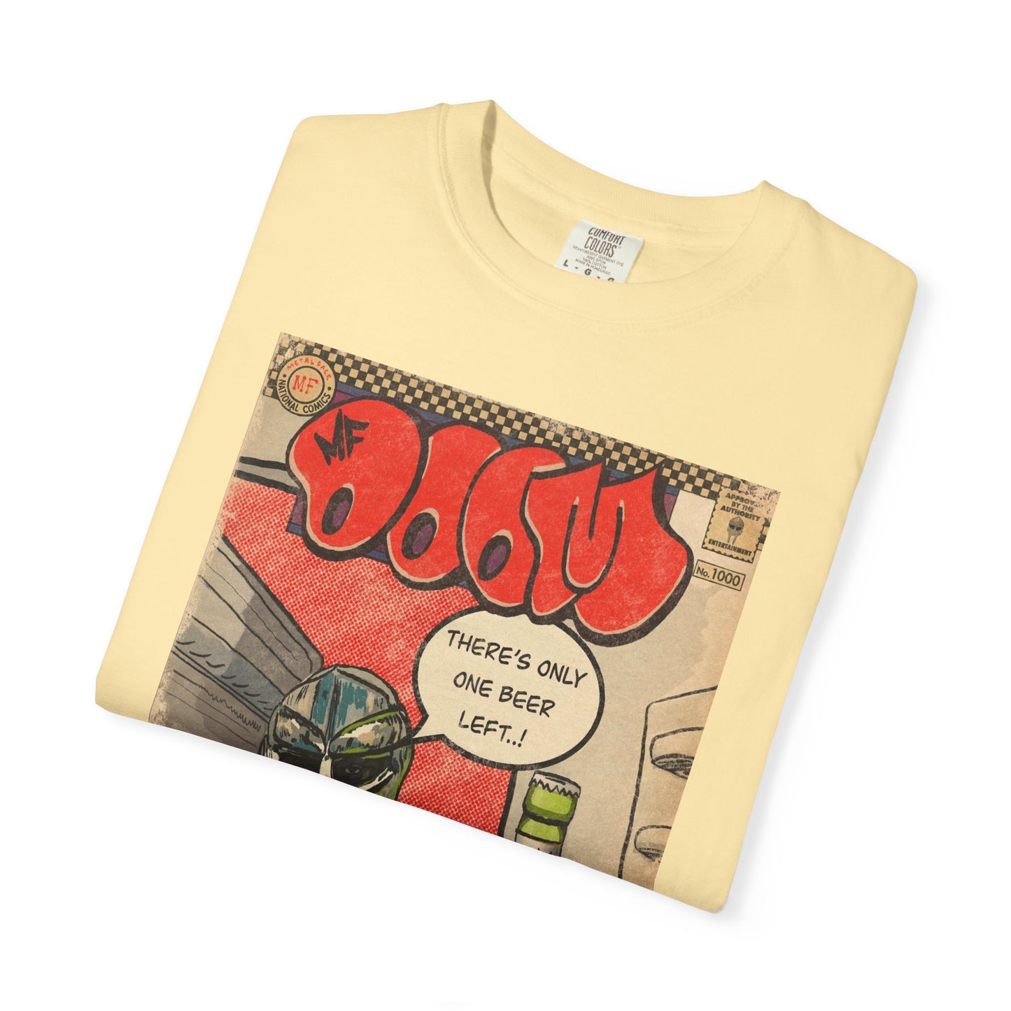 MF DOOM - One Beer - Unisex Comfort Colors T-shirt