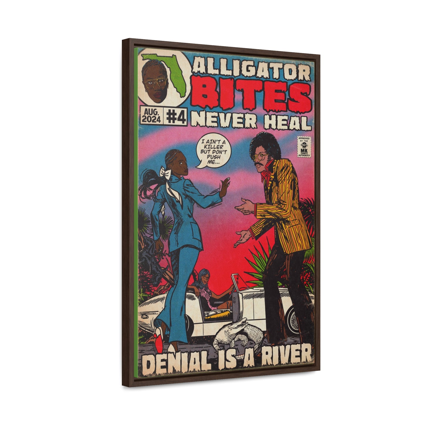 Doechii - Denial is a River - Alligator Bites - Gallery Canvas Wraps, Vertical Frame