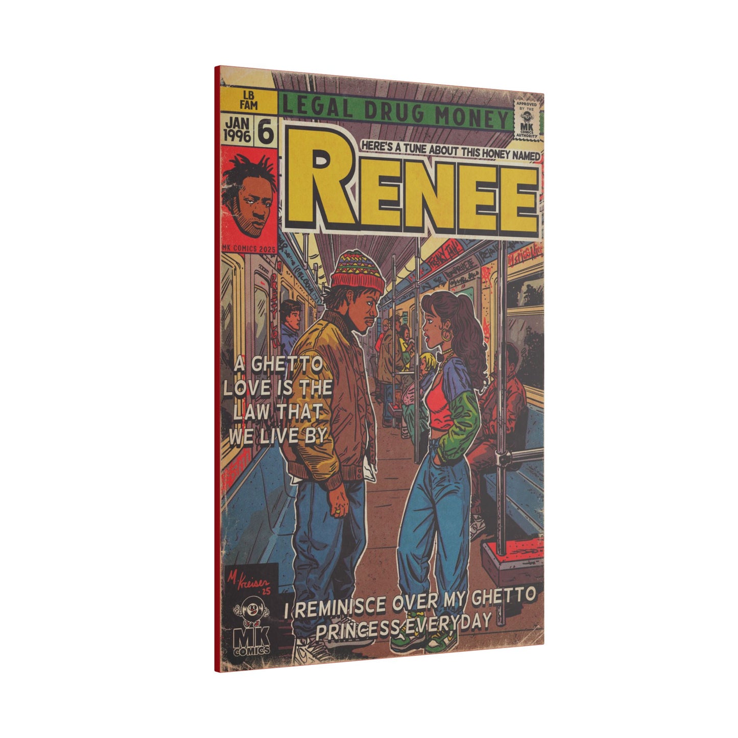 Lost Boyz - Renee - Matte Canvas, Stretched, 0.75" (Multi-Size)