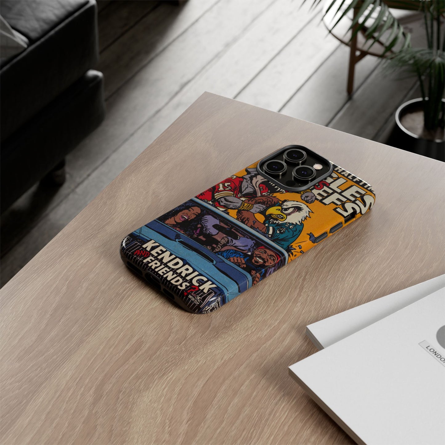 Kendrick & SZA - 2025 Halftime - Eagles vs Chiefs - Tough Phone Cases