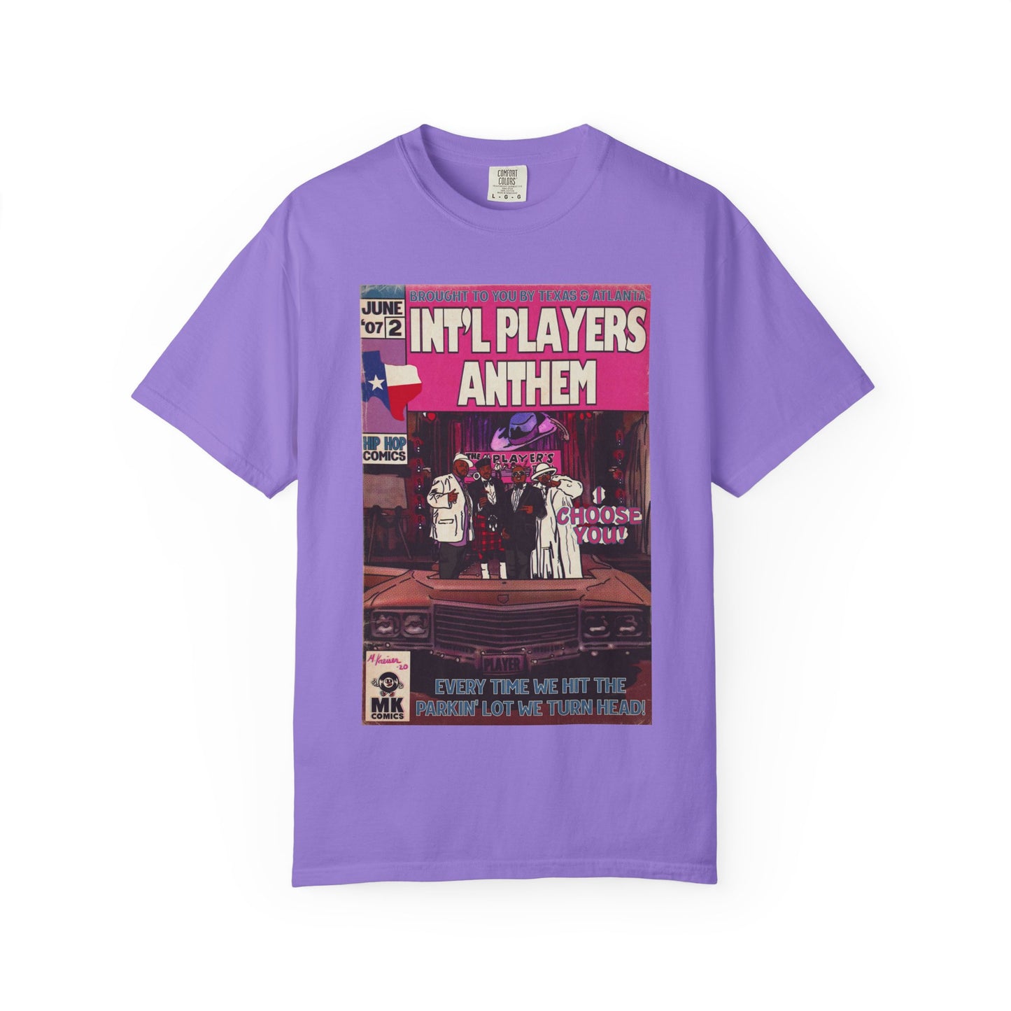 Int’l Players Anthem - Unisex Comfort Colors T-shirt