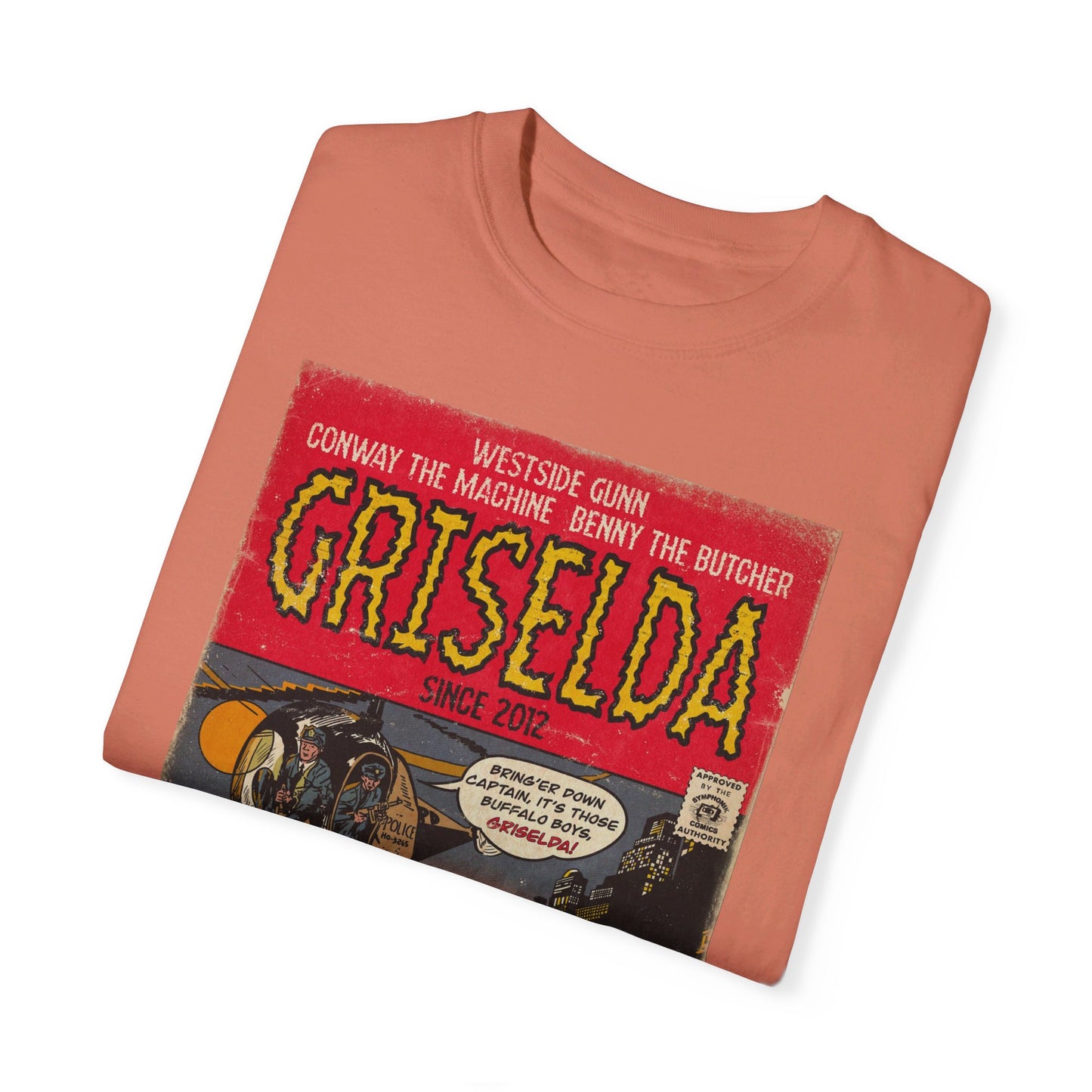 Griselda - Comic Book Art - Unisex Garment-Dyed T-shirt