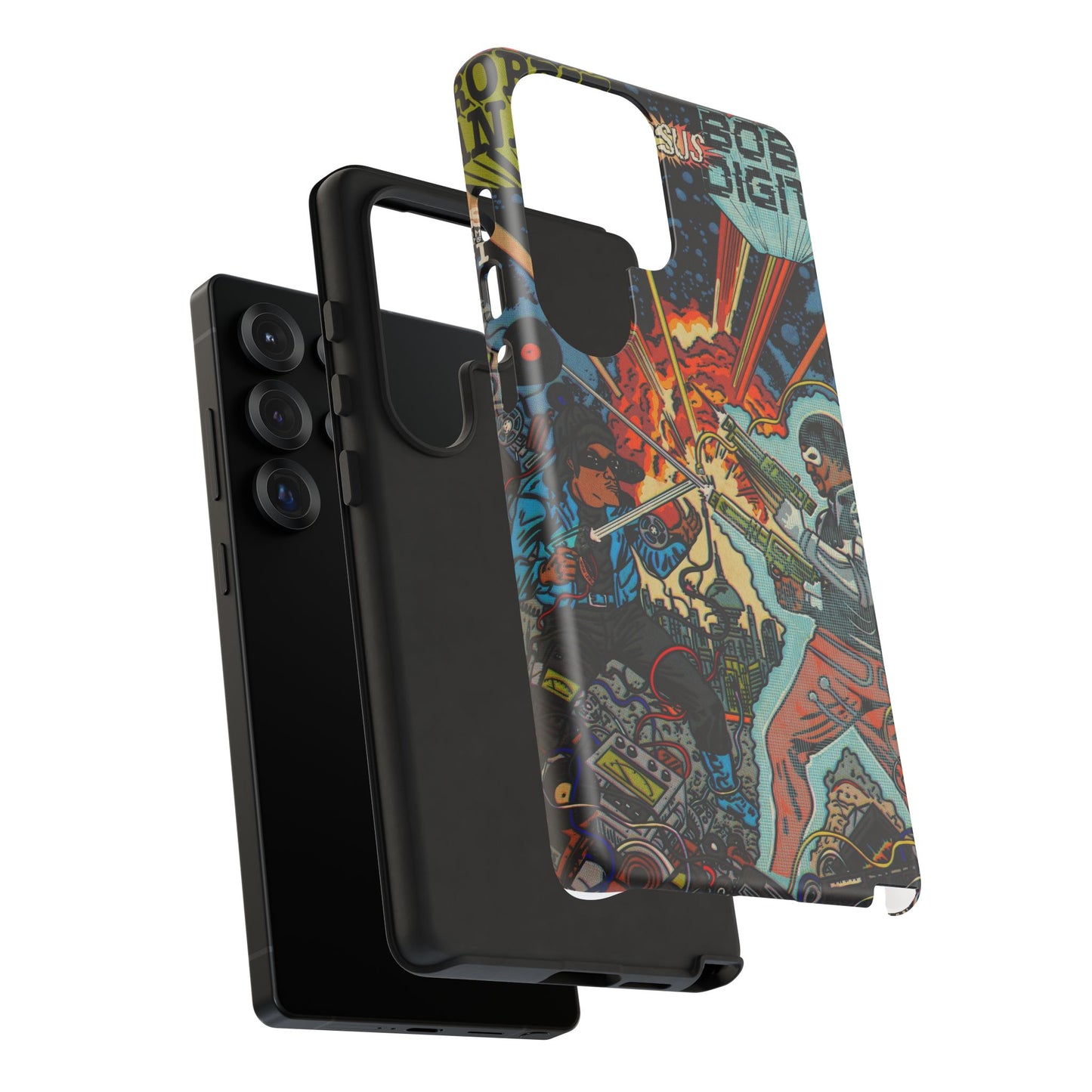 Analog vs. Digital - Tough Phone Cases