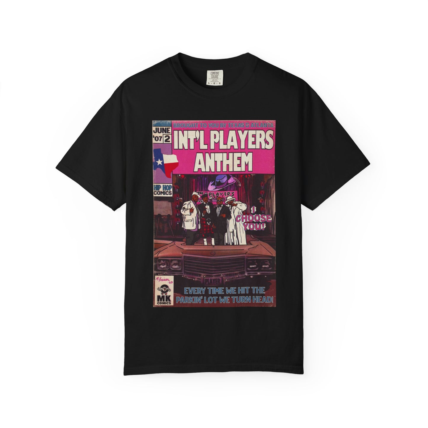 Int’l Players Anthem - Unisex Comfort Colors T-shirt