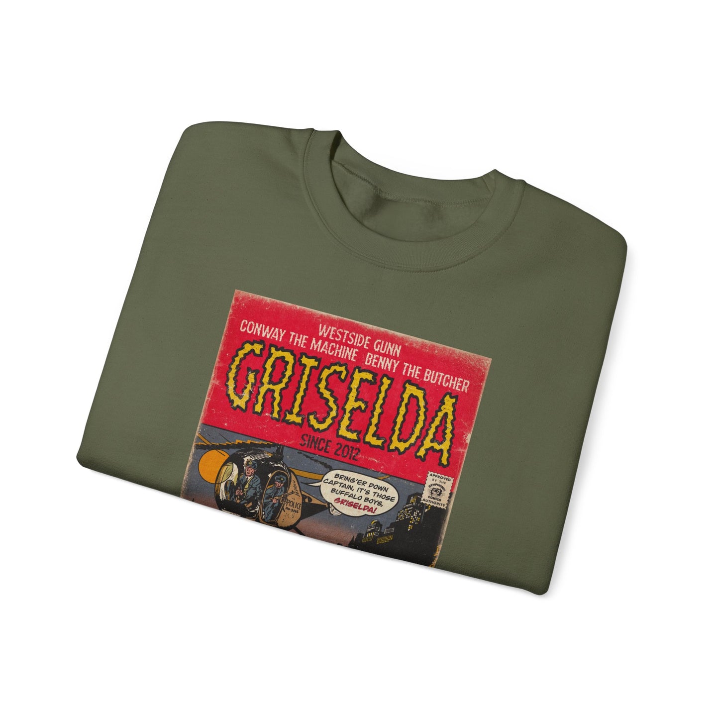 Griselda - Comic Book Art - Unisex Heavy Blend™ Crewneck Sweatshirt