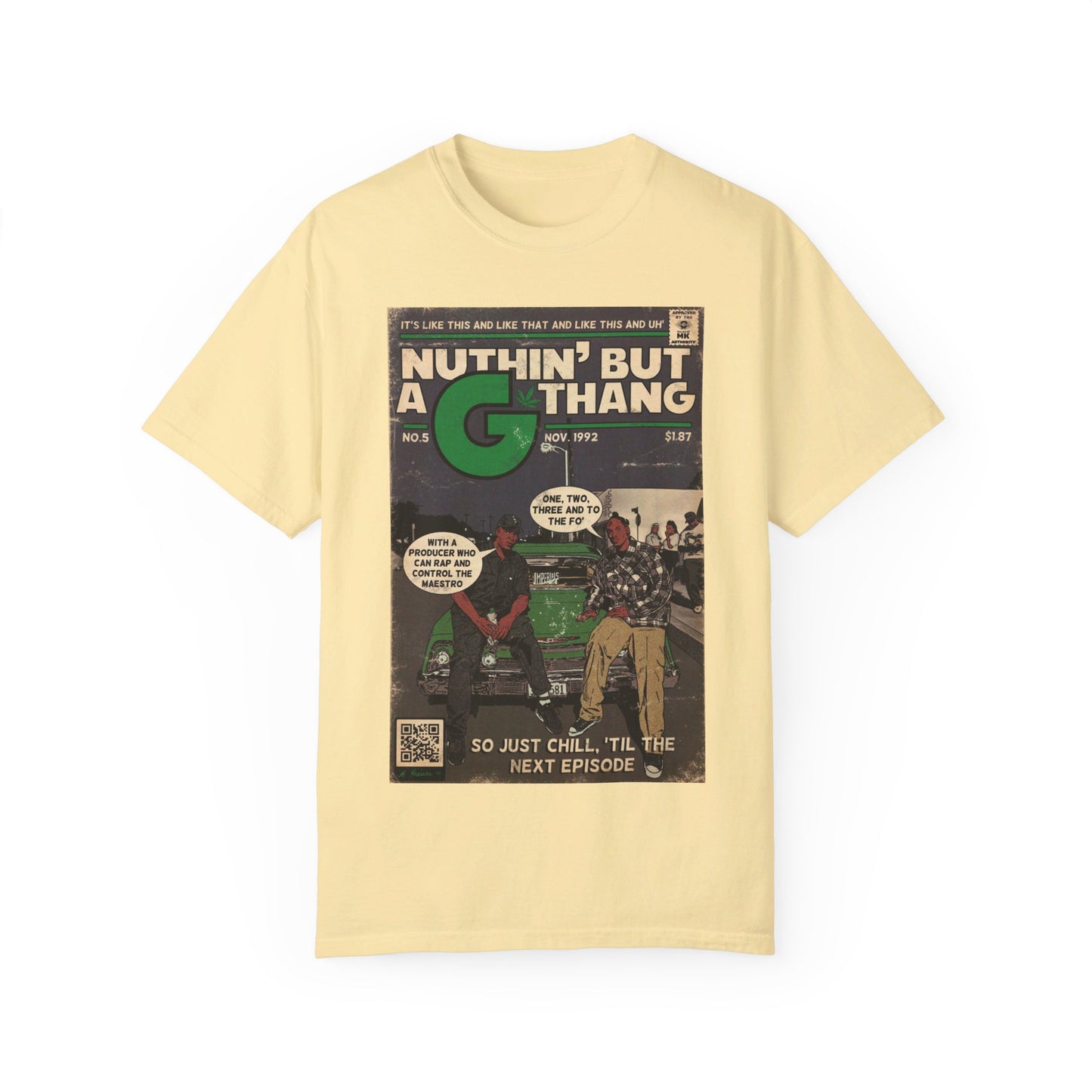 Dr. Dre & Snoop Dogg - Ain’t Nuthin But a G Thang - Unisex Comfort Colors T-shirt