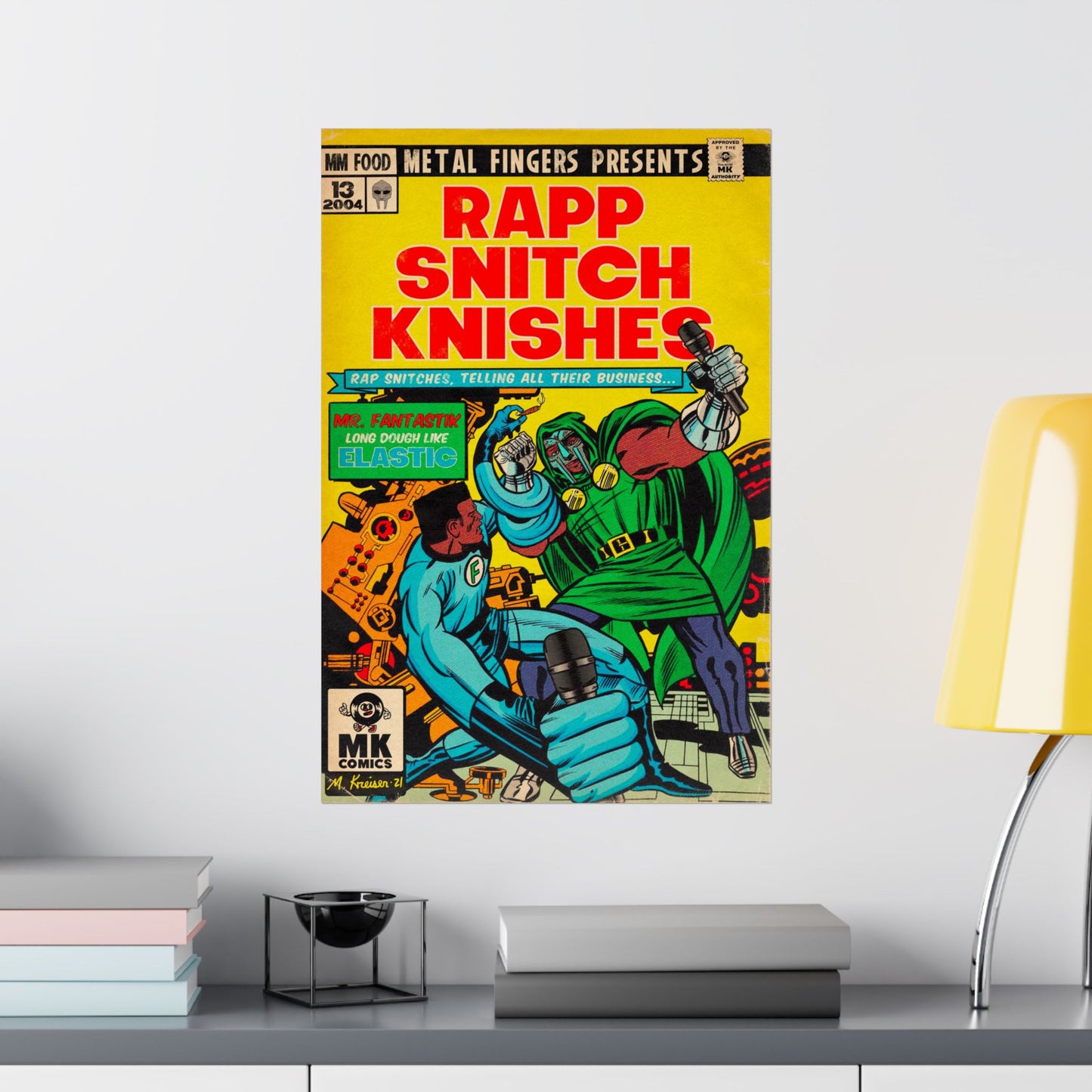 Rapp Snitch Knishes - Vertical Matte Poster