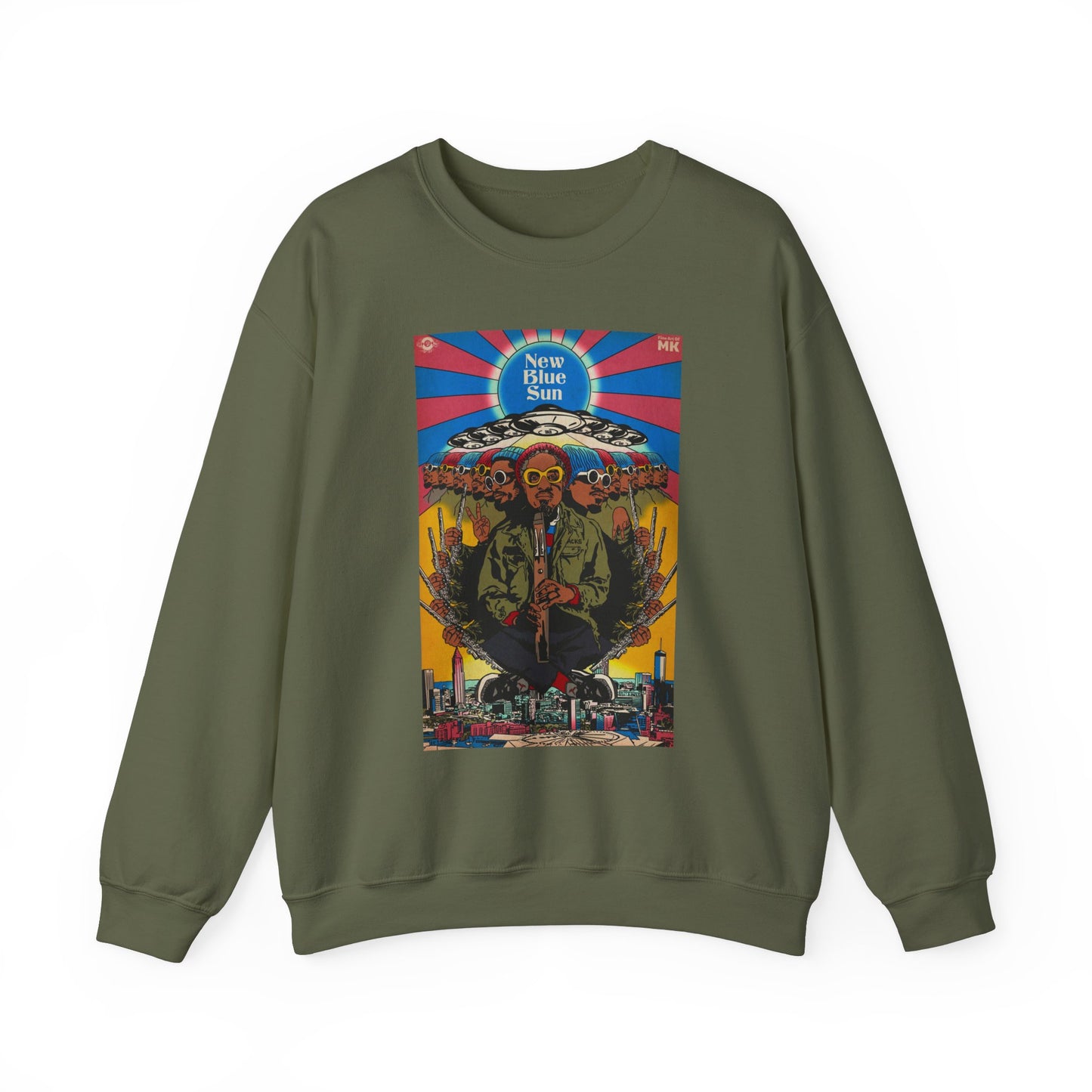 Andre 3000 - New Blue Sun - Unisex Heavy Blend™ Crewneck Sweatshirt