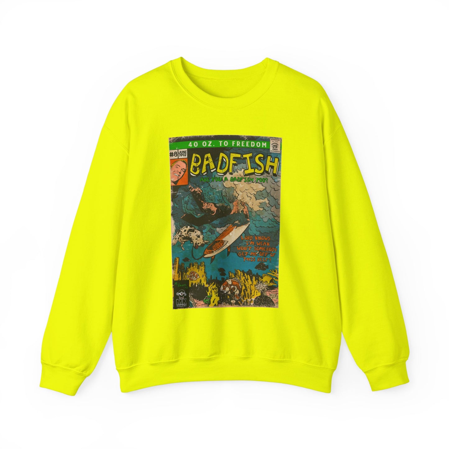 Badfish - Unisex Heavy Blend™ Crewneck Sweatshirt