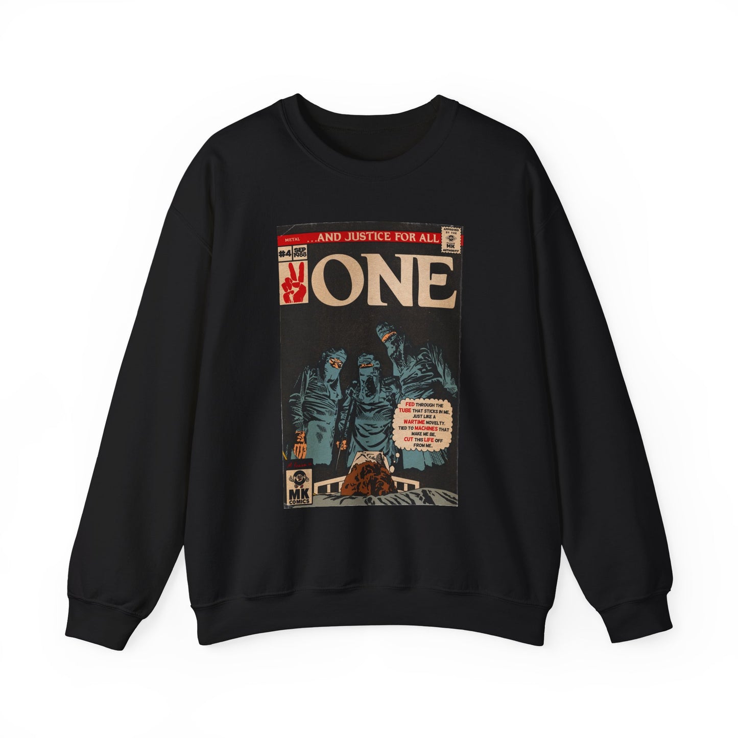 One - Comic Book Art - Unisex Heavy Blend™ Crewneck Sweatshirt