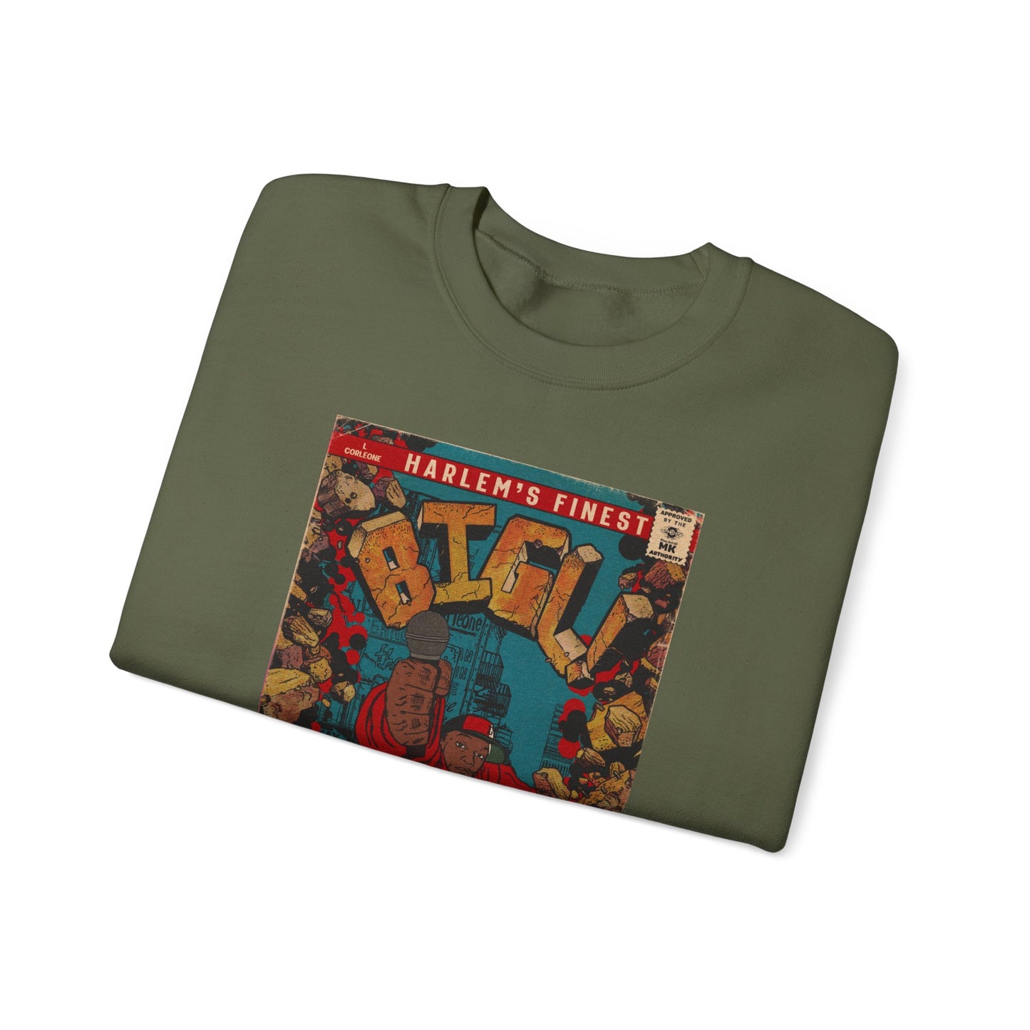Big L - Put it on - Unisex Heavy Blend™ Crewneck Sweatshirt