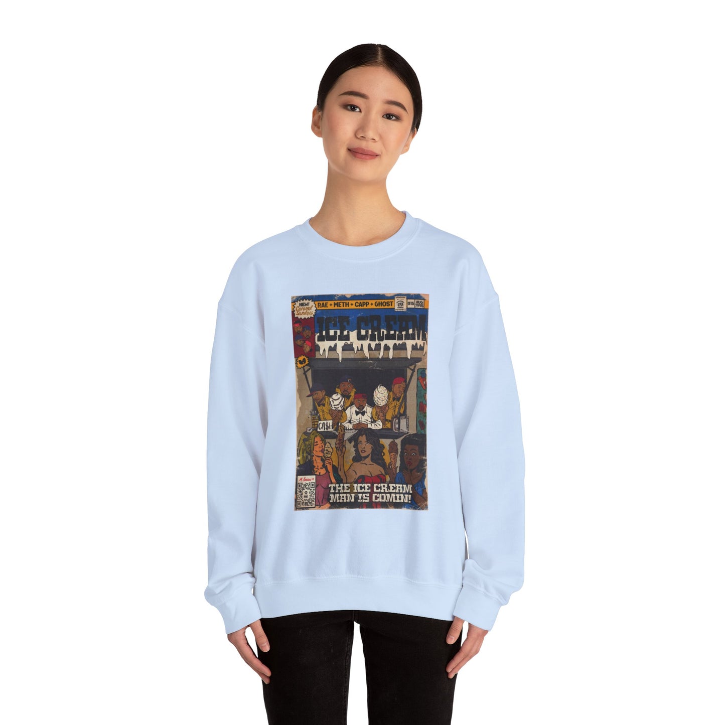 Raekwon- Ice Cream - Unisex Heavy Blend™ Crewneck Sweatshirt
