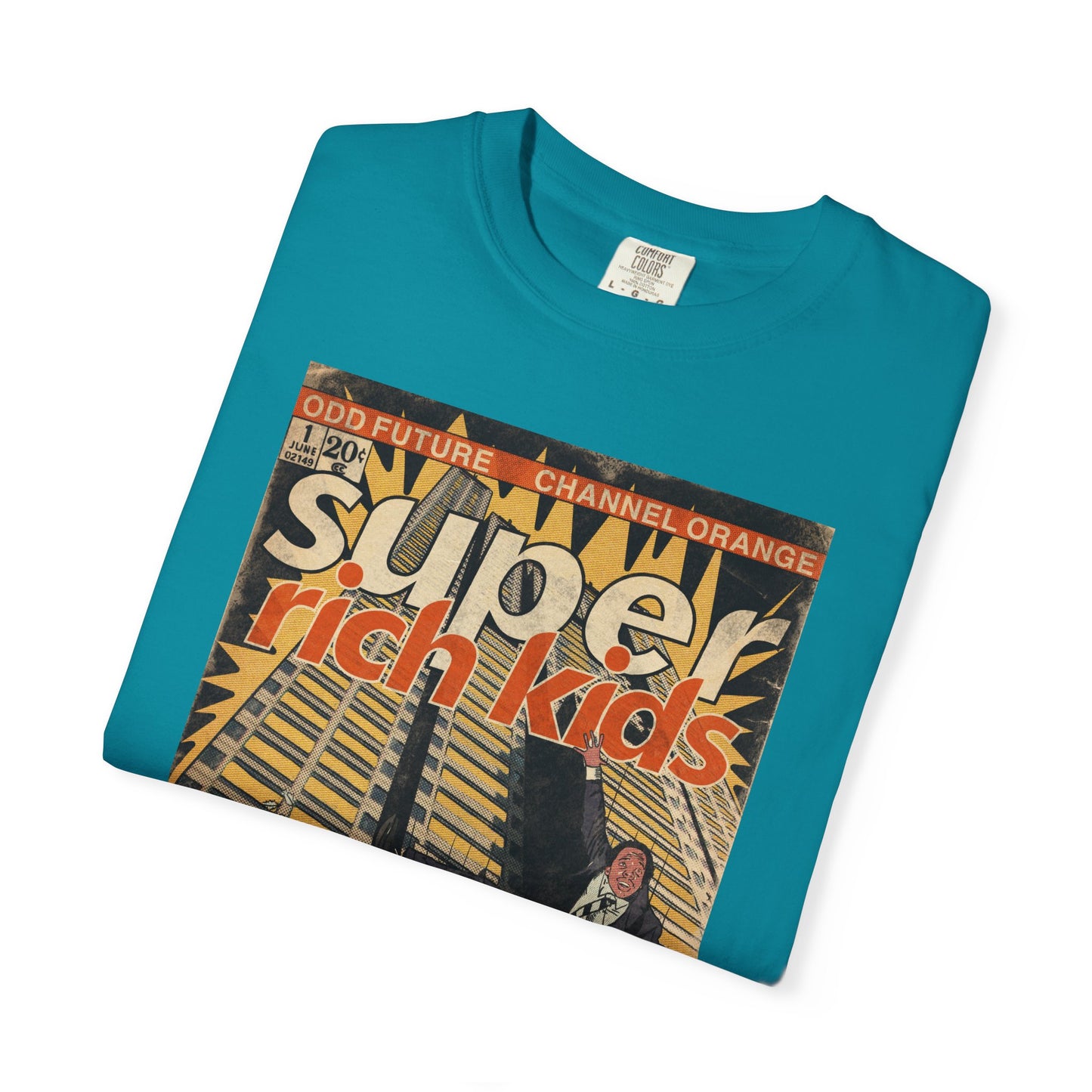Frank Ocean & Earl Sweatshirt - Super Rich Kids - Unisex Comfort Colors T-shirt