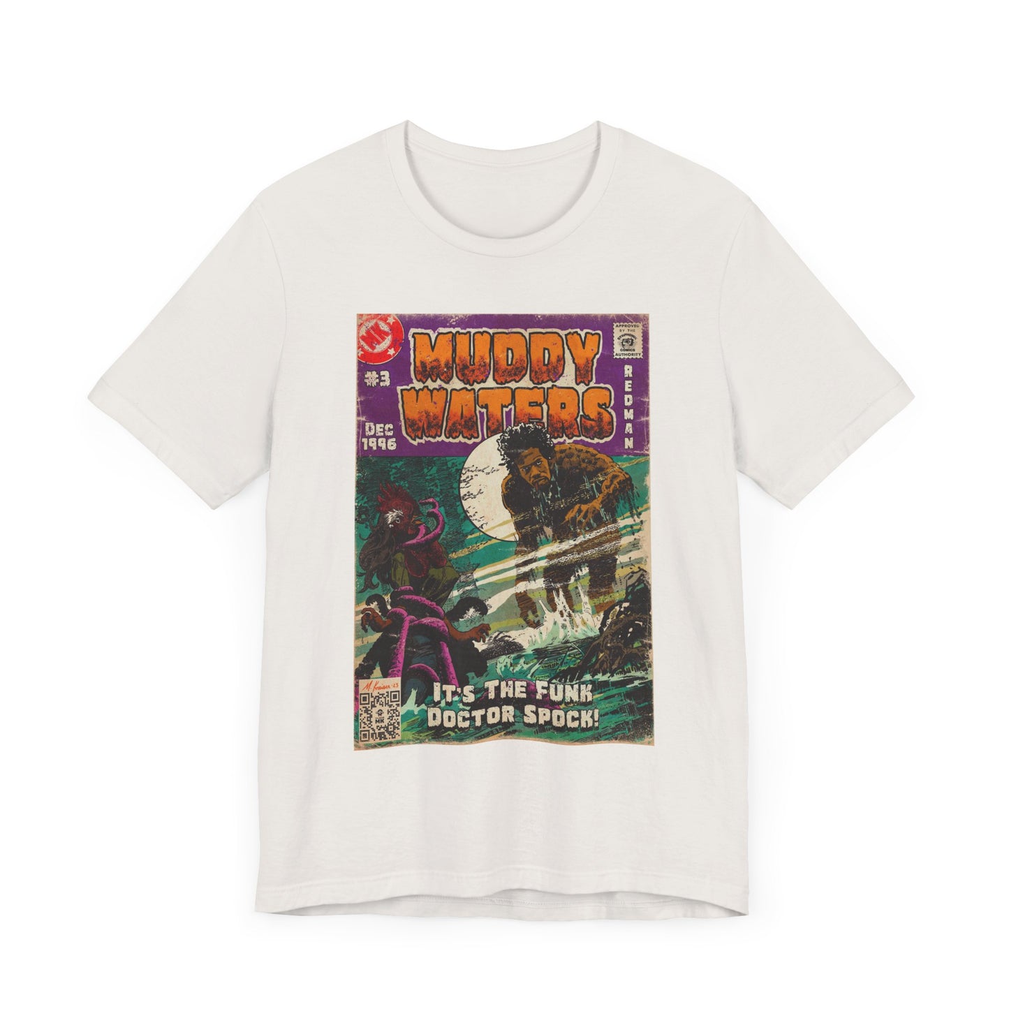 Redman - Muddy Waters - Unisex Jersey Short Sleeve Tee