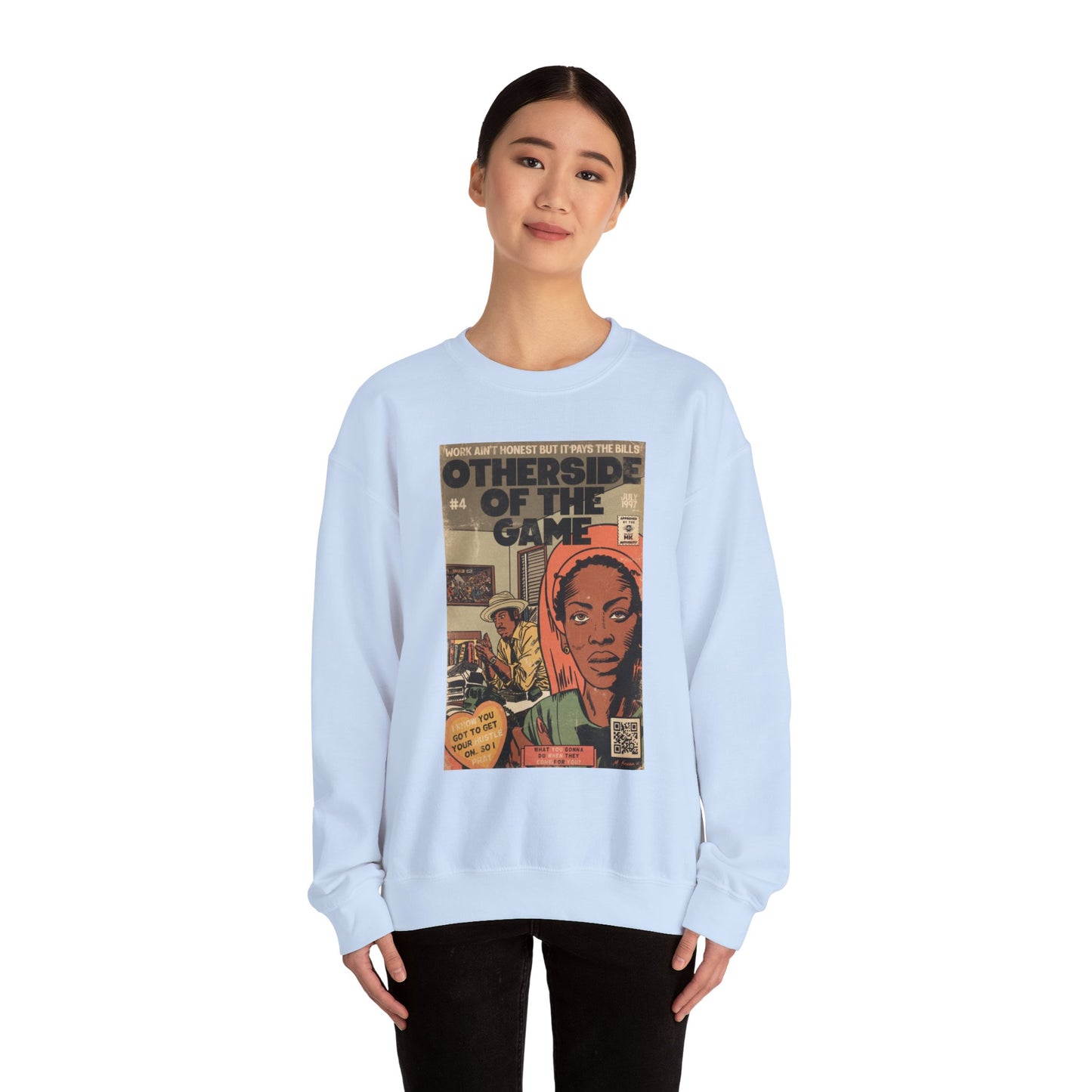 Erykah Badu - Otherside of the Game - Unisex Heavy Blend™ Crewneck Sweatshirt
