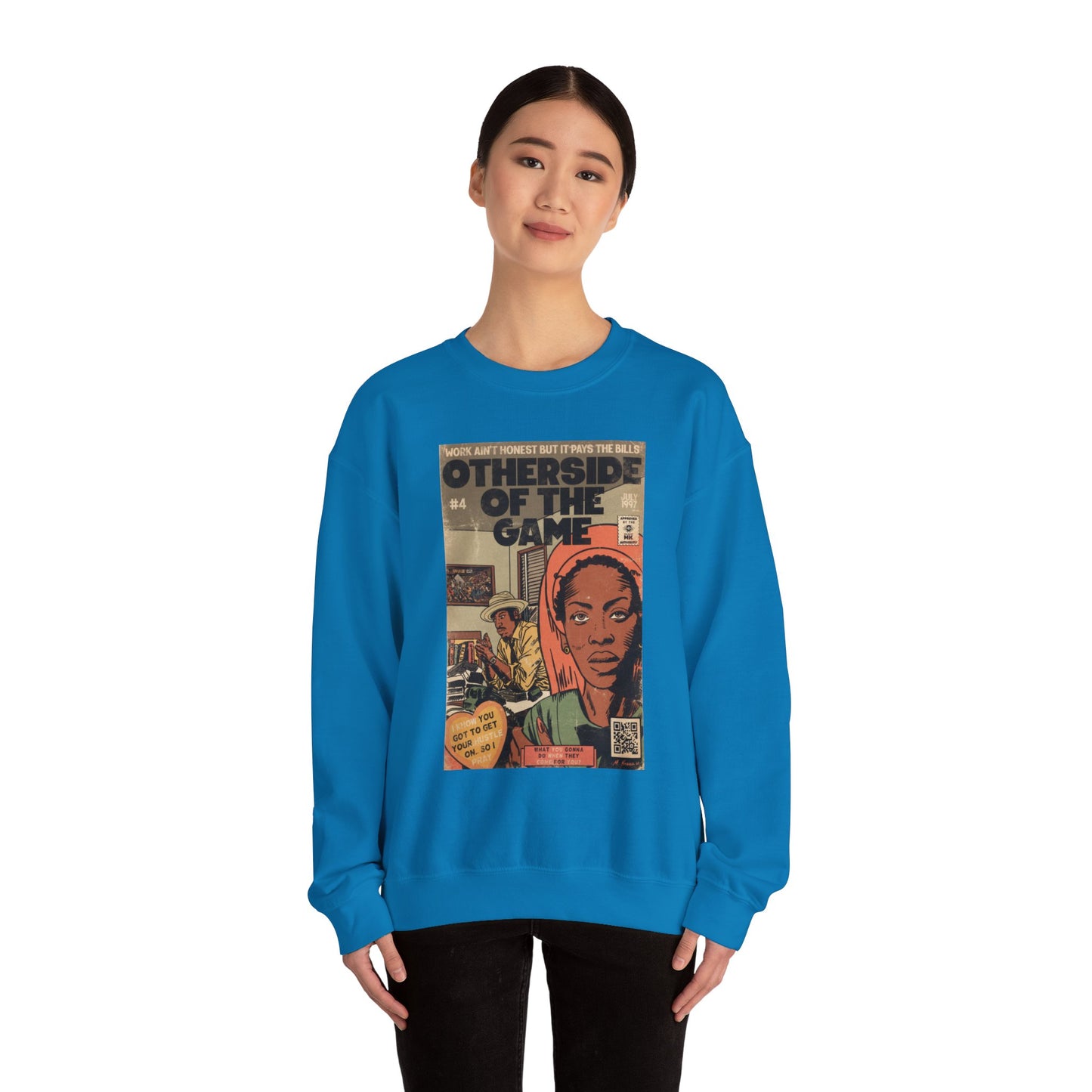 Erykah Badu - Otherside of the Game - Unisex Heavy Blend™ Crewneck Sweatshirt