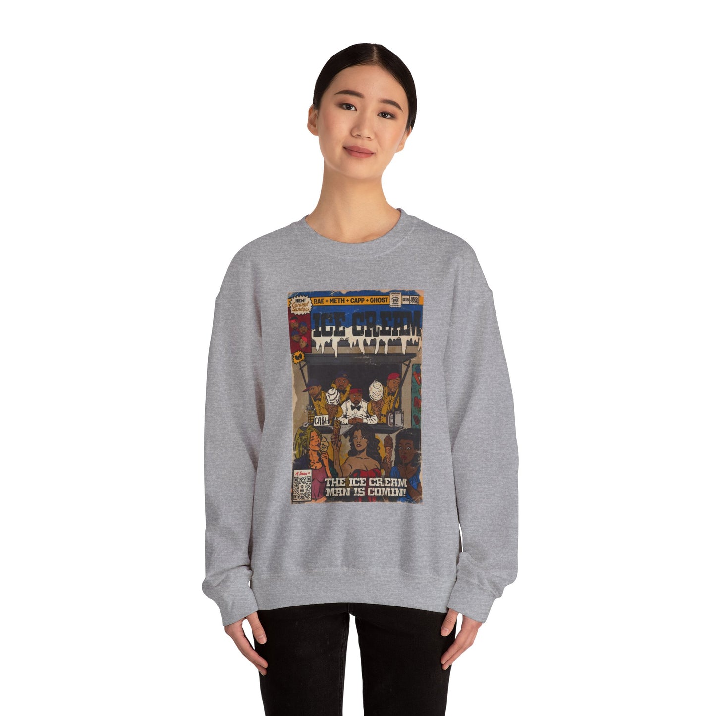 Raekwon- Ice Cream - Unisex Heavy Blend™ Crewneck Sweatshirt