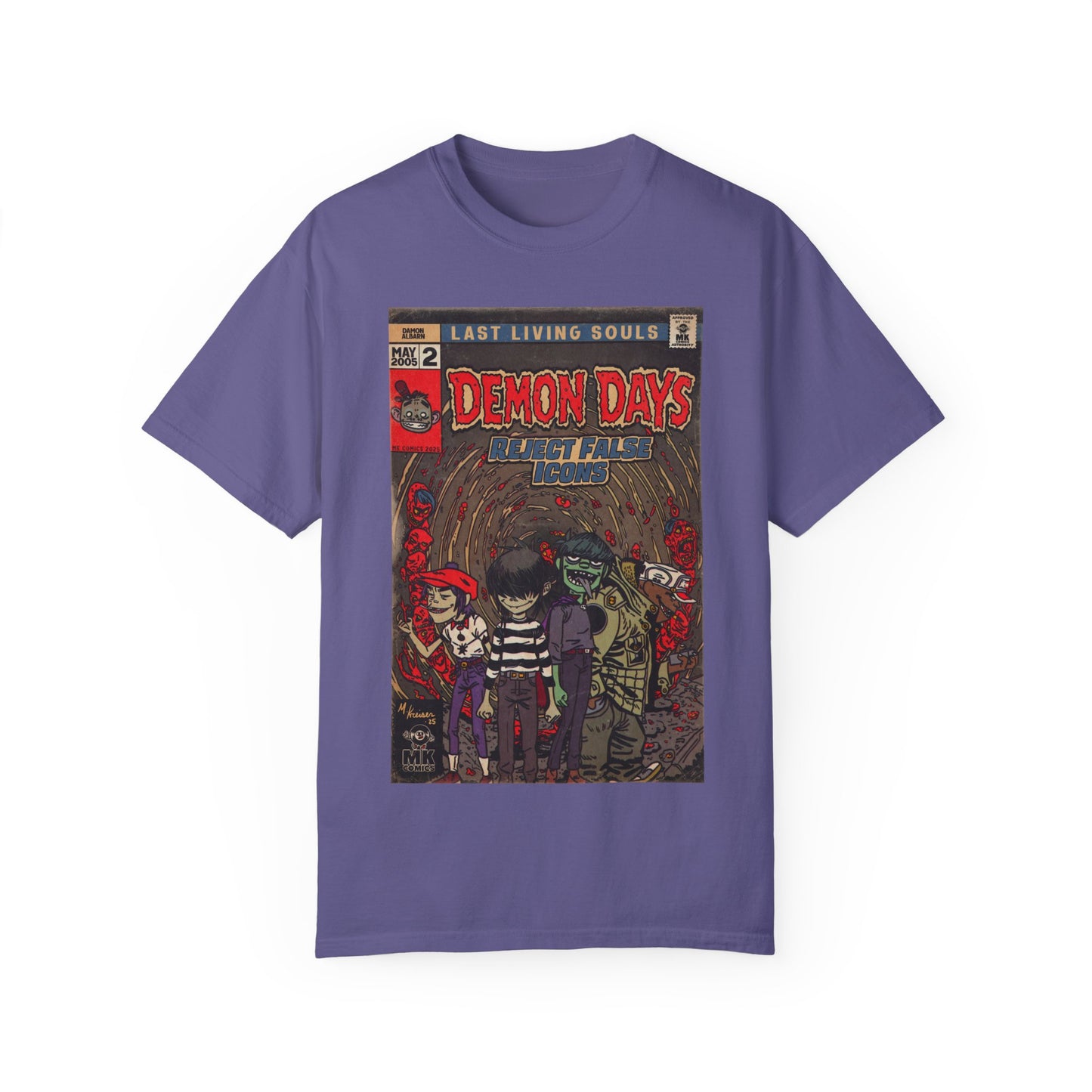 Demon Days - Unisex Garment-Dyed T-shirt