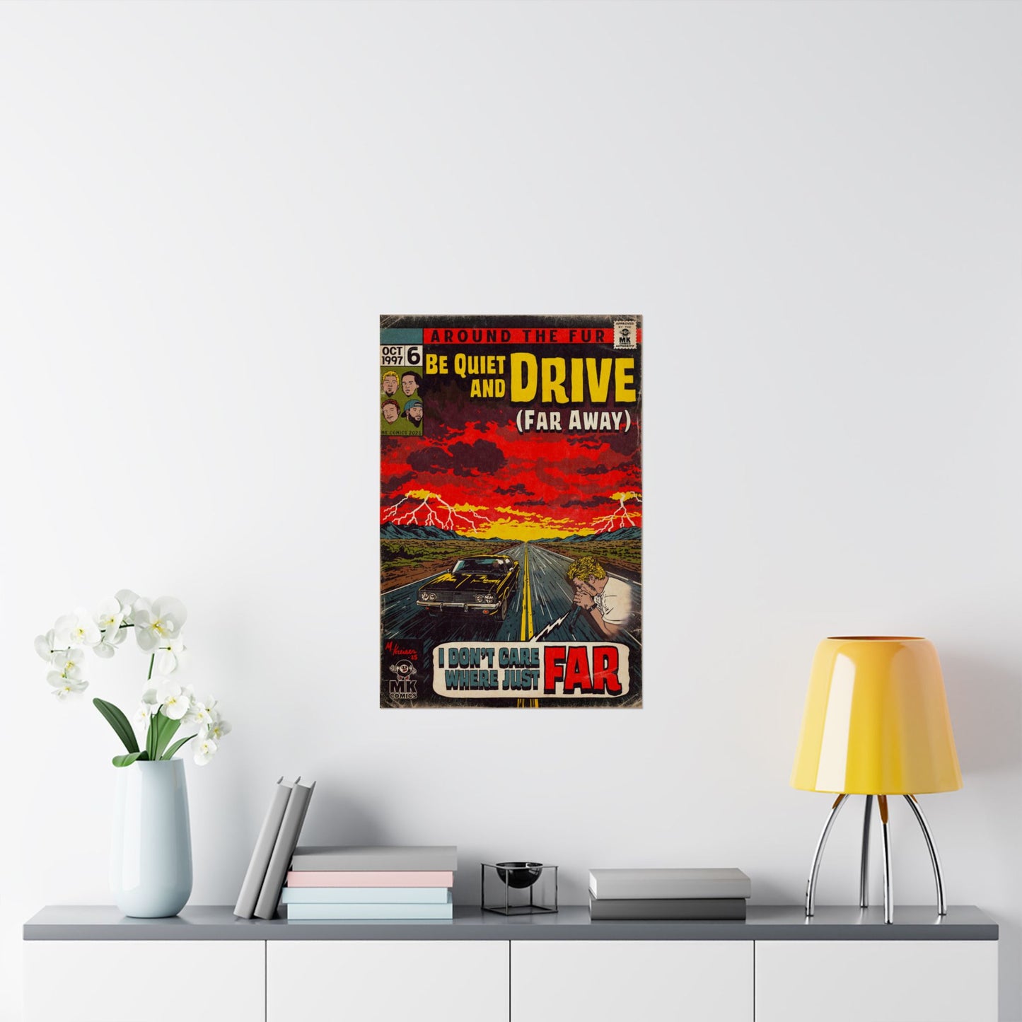 Be Quiet and Drive - Matte Vertical Posters