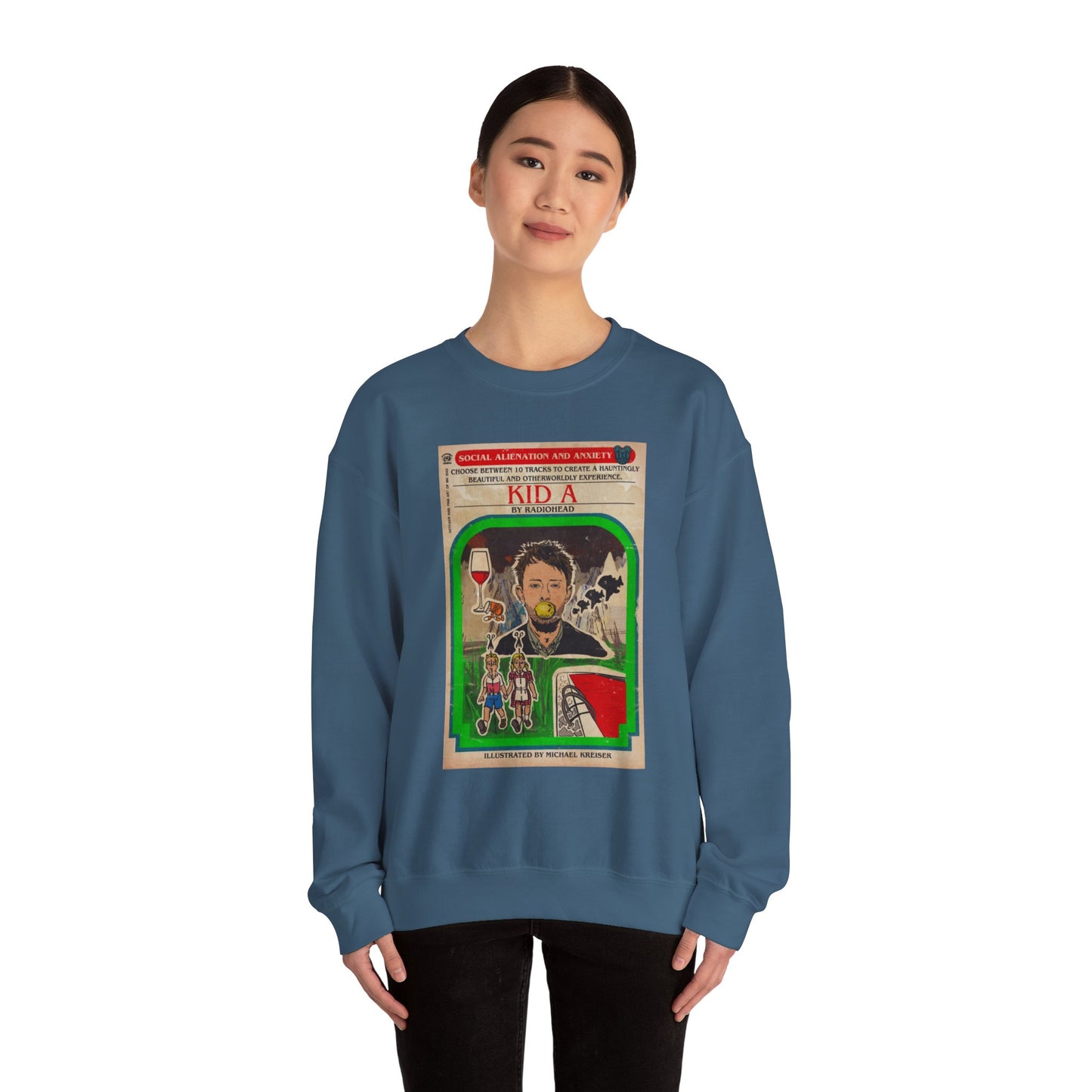Kid A - Unisex Heavy Blend™ Crewneck Sweatshirt
