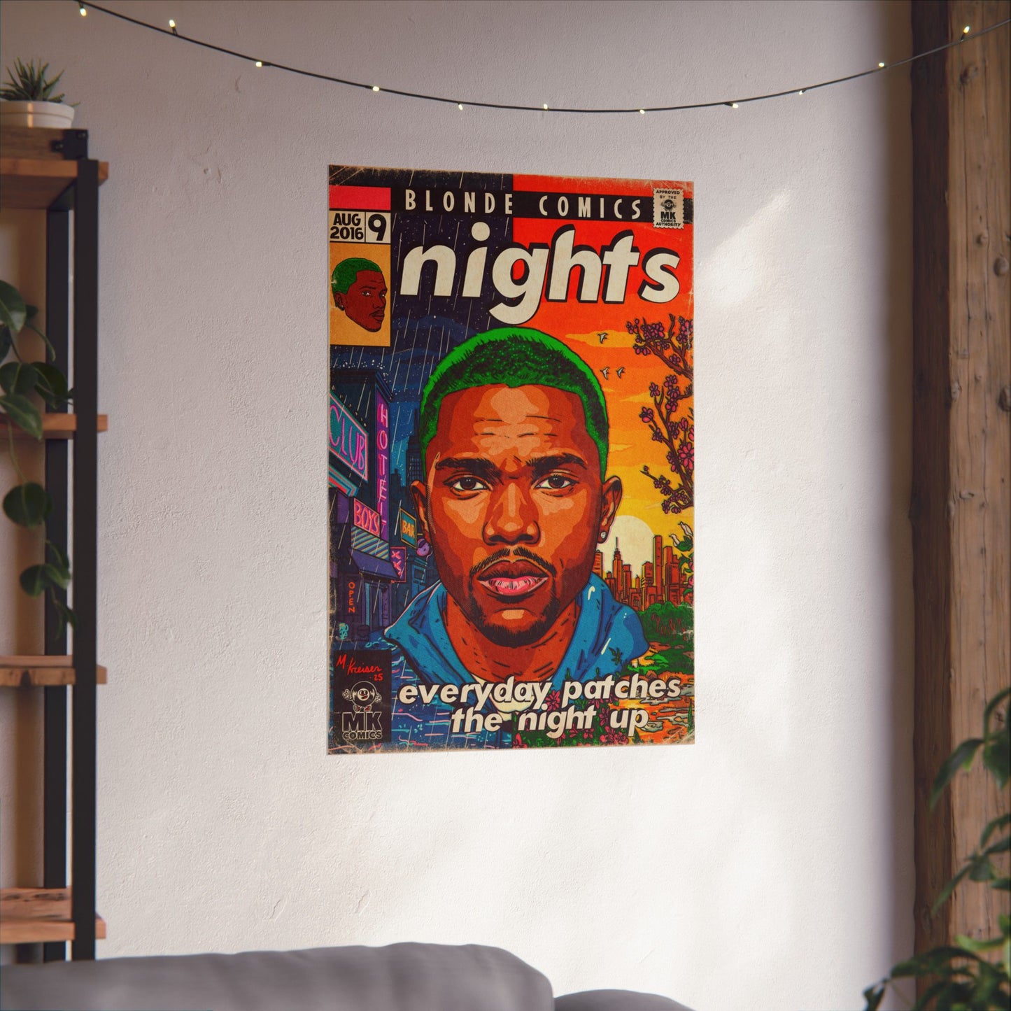 Frank Ocean -Nights - Matte Vertical Posters