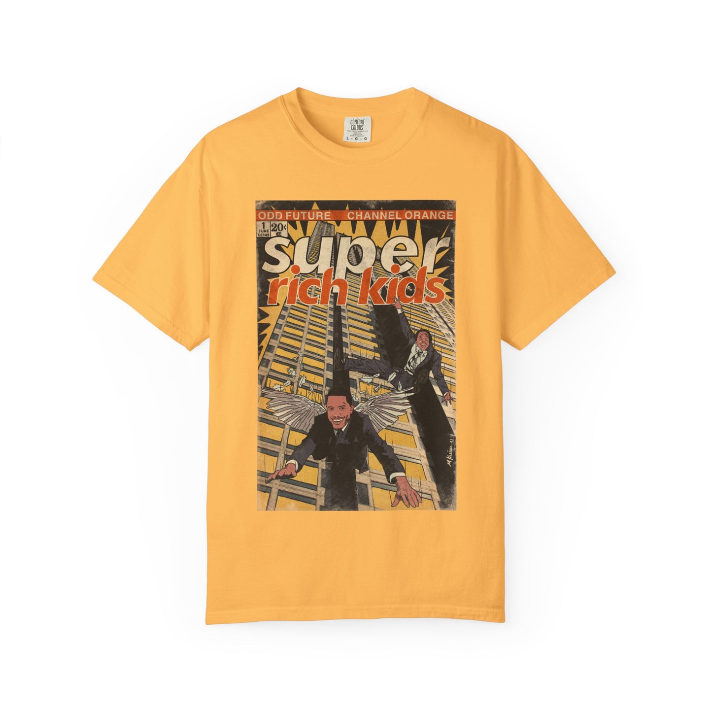 Frank Ocean & Earl Sweatshirt - Super Rich Kids - Unisex Comfort Colors T-shirt