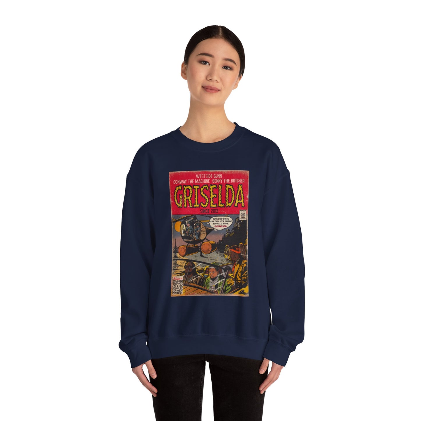 Griselda - Comic Book Art - Unisex Heavy Blend™ Crewneck Sweatshirt